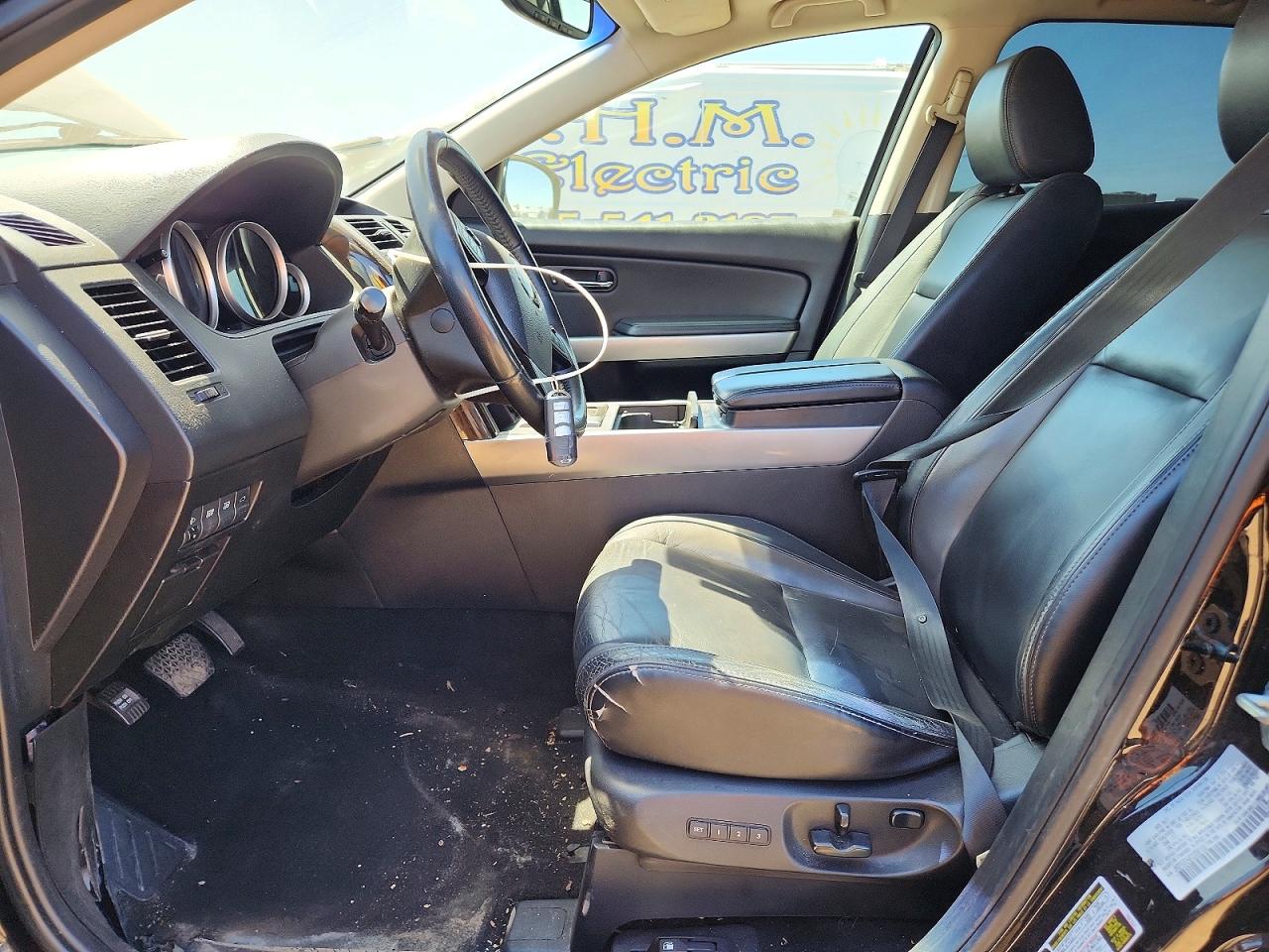 2012 Mazda Cx-9 Черный vin: JM3TB3DA2C0338183
