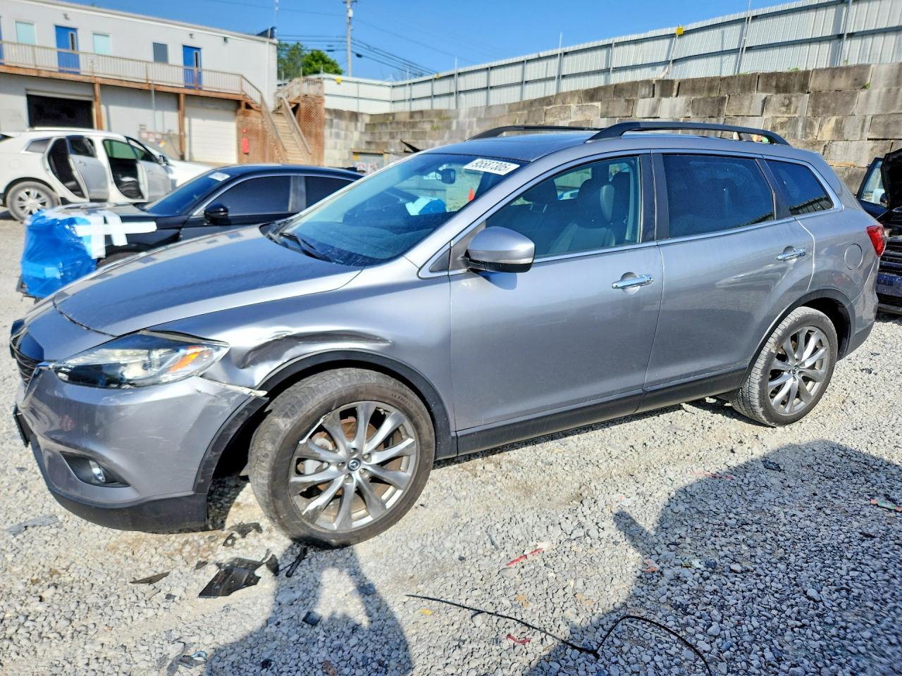 2014 Mazda Cx-9 Grand Touring Серебряный vin: JM3TB3DA2E0444863