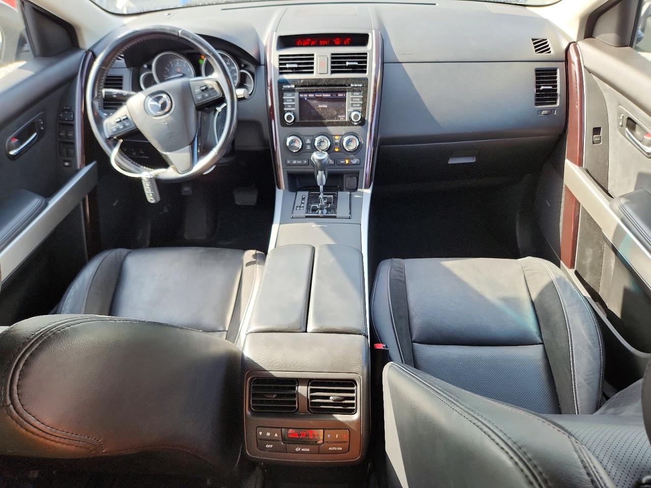 2014 Mazda Cx-9 Grand Touring Silver vin: JM3TB3DA2E0444863