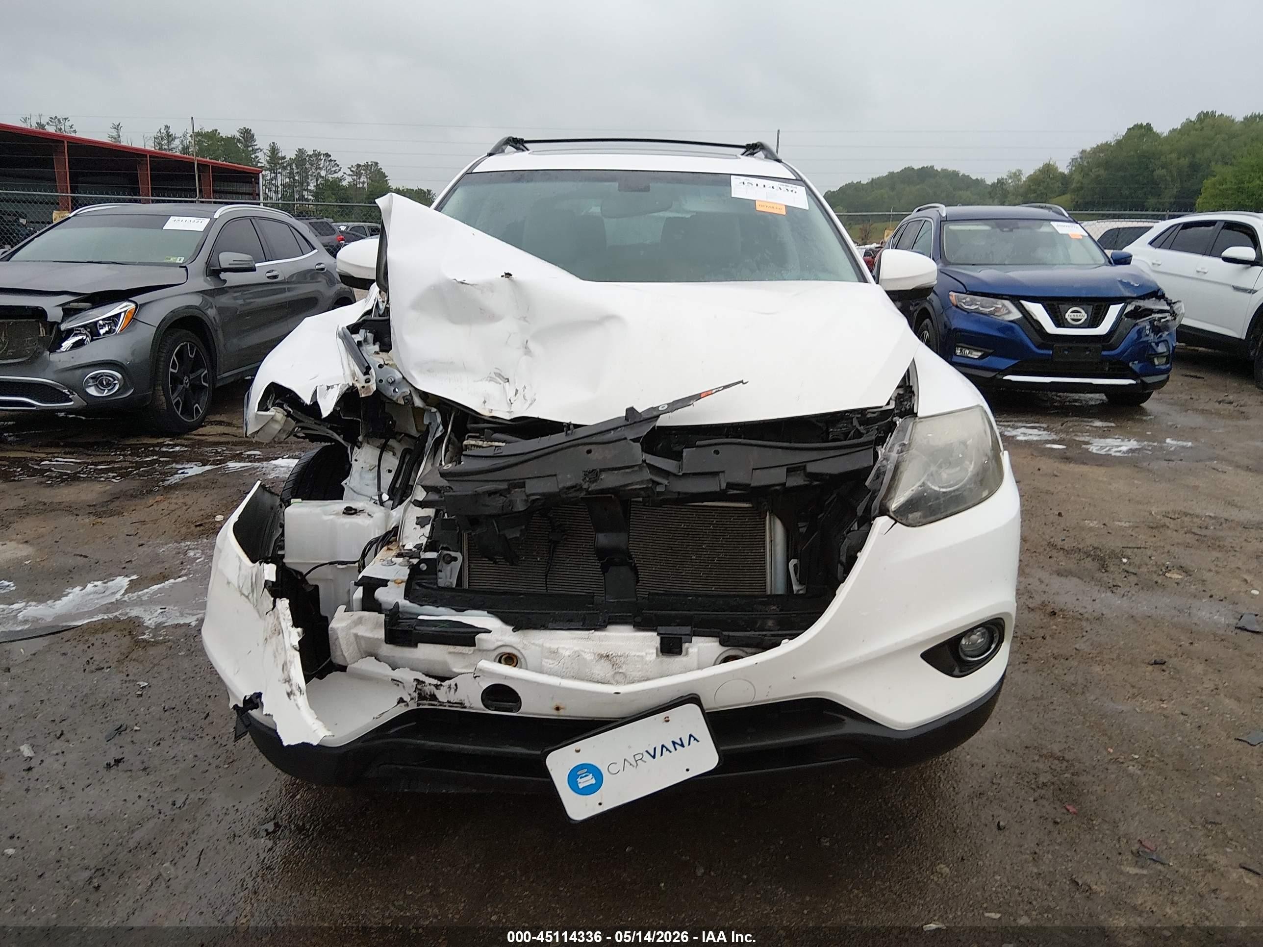 2015 Mazda Cx-9 Grand Touring White vin: JM3TB3DA2F0467304
