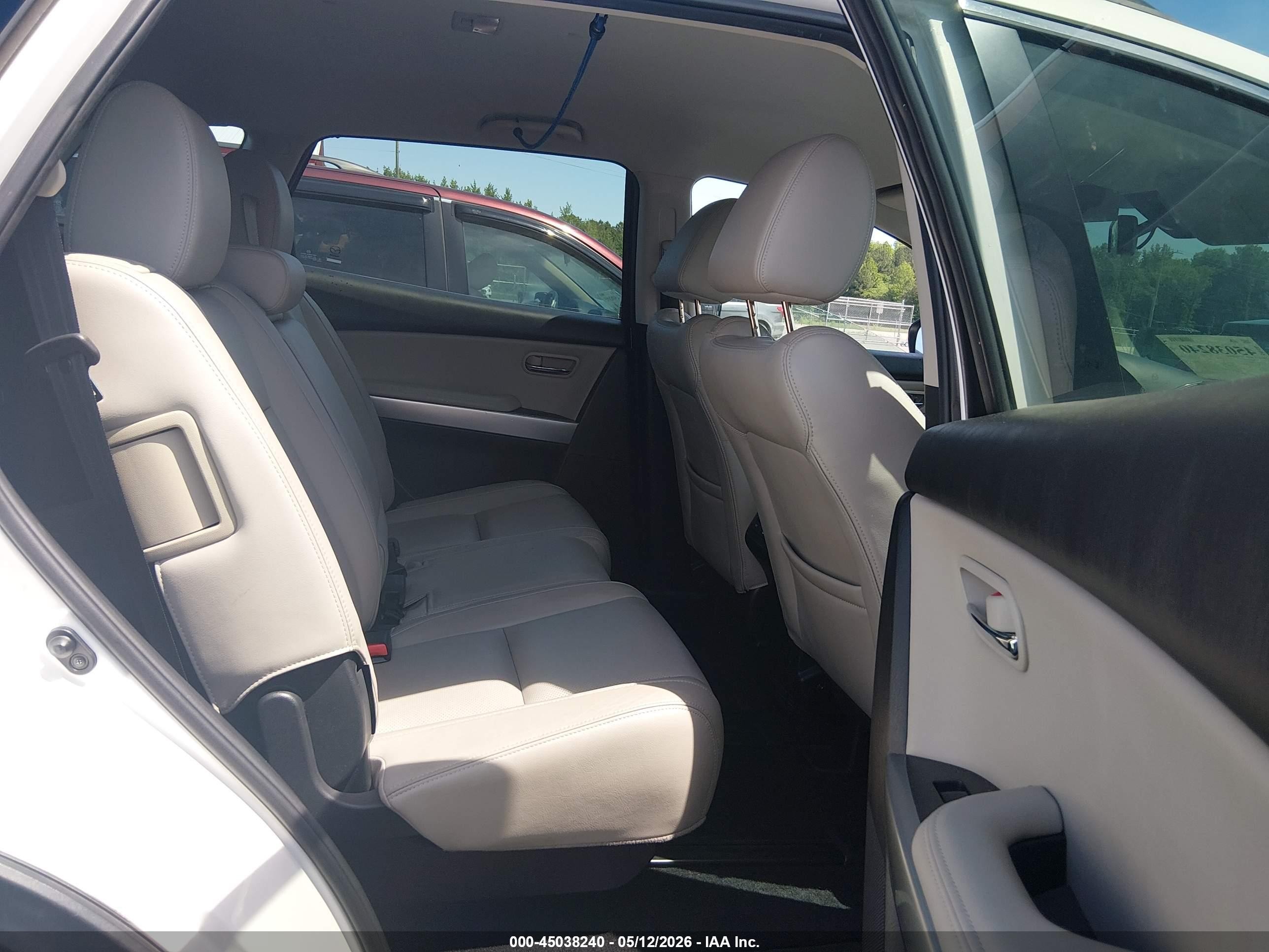 2013 Mazda Cx-9 Grand Touring White vin: JM3TB3DA3D0402507