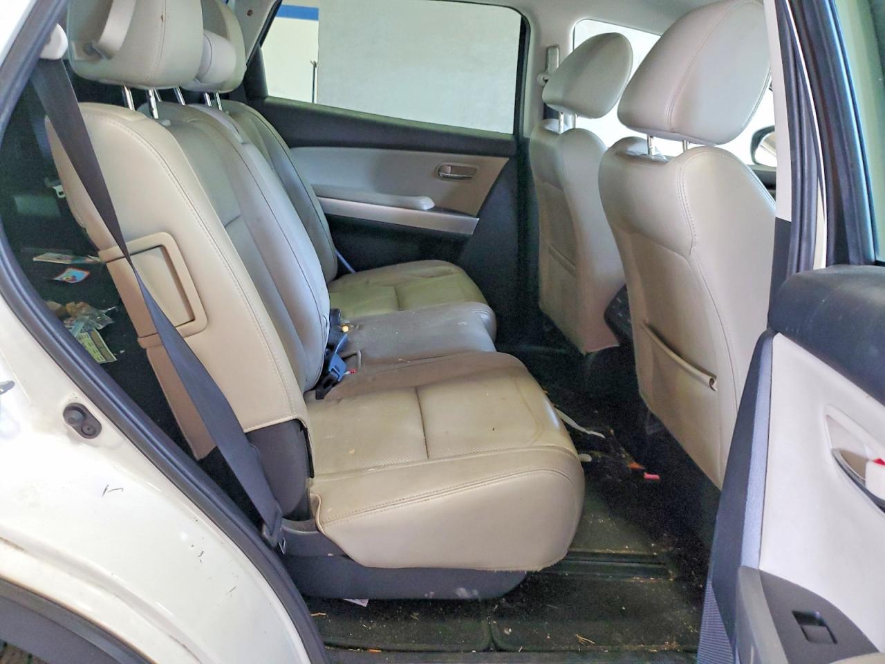 2014 Mazda Cx-9 Grand Touring White vin: JM3TB3DA3E0425903