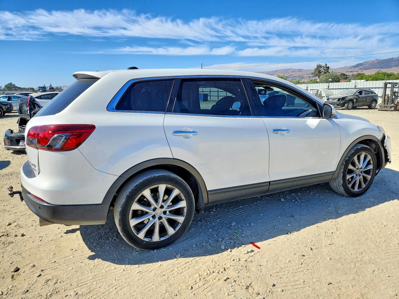 2014 Mazda Cx-9 Grand Touring Белый vin: JM3TB3DA3E0437789