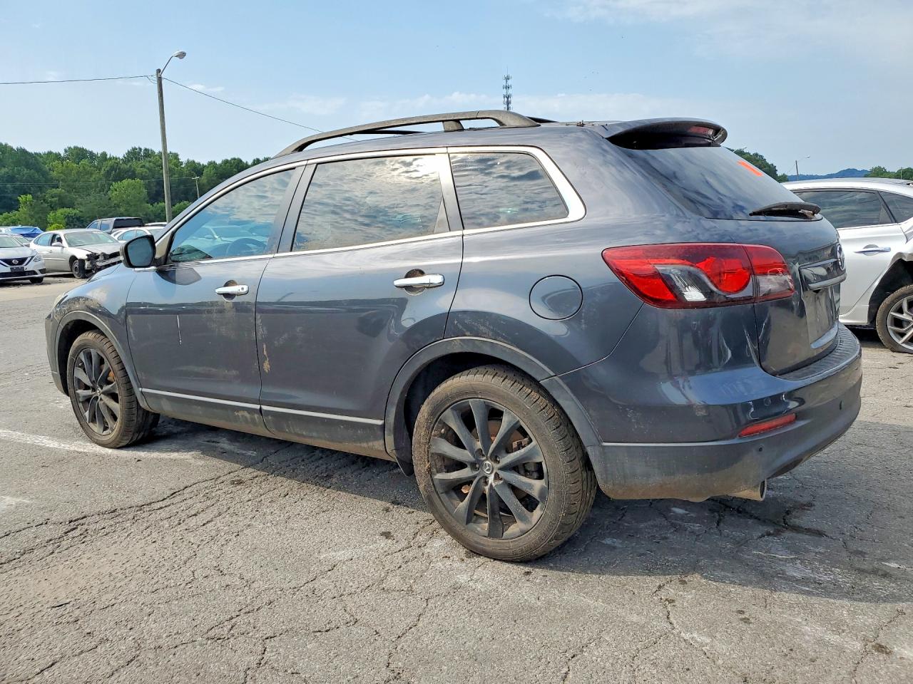 2015 Mazda Cx-9 Grand Touring Gray vin: JM3TB3DA4F0464114