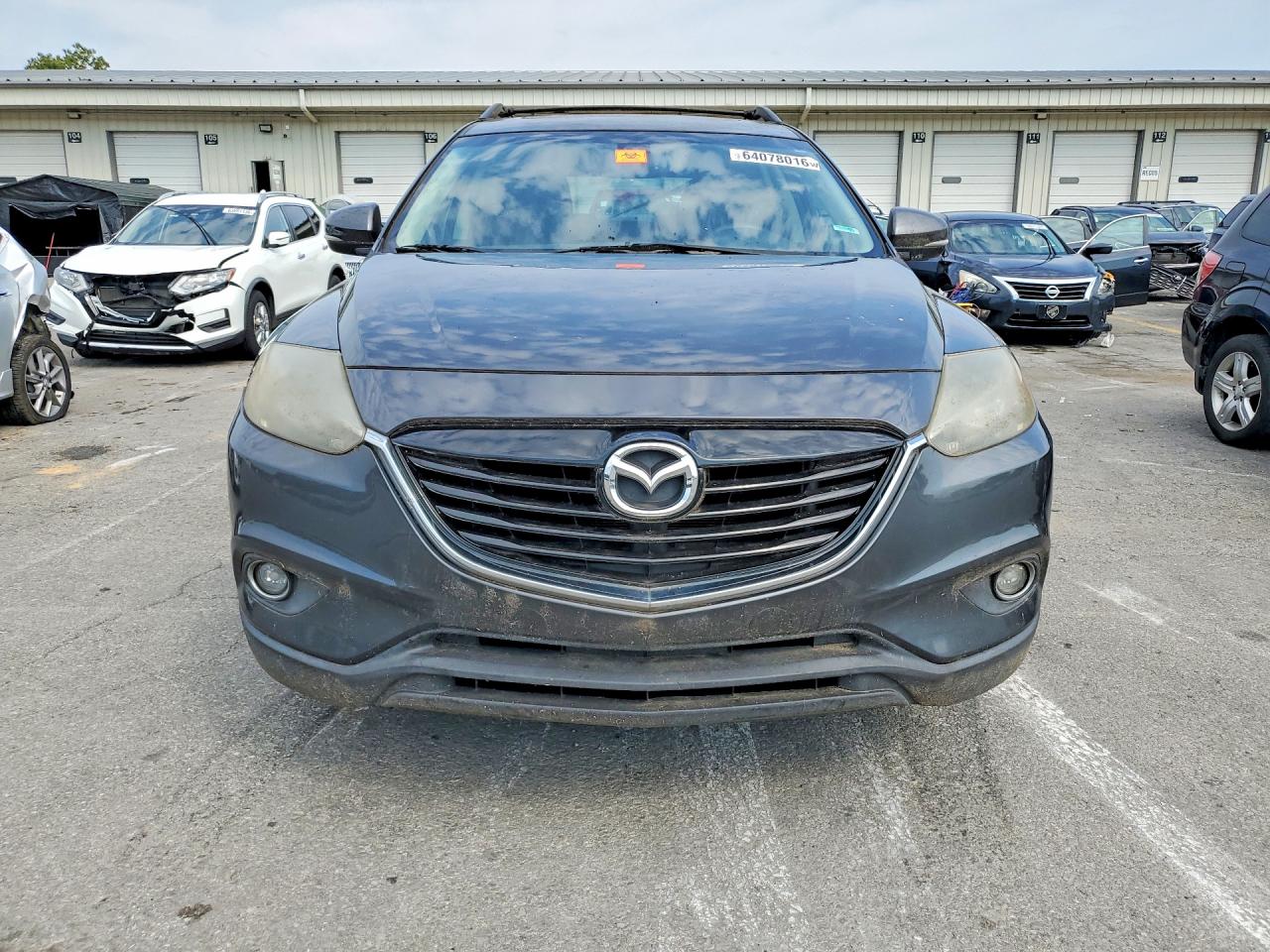 2015 Mazda Cx-9 Grand Touring Gray vin: JM3TB3DA4F0464114