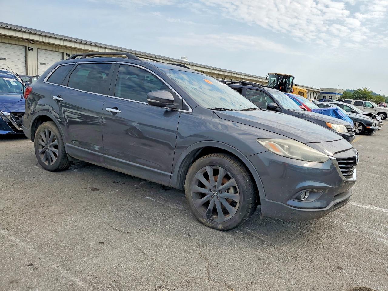 2015 Mazda Cx-9 Grand Touring Gray vin: JM3TB3DA4F0464114