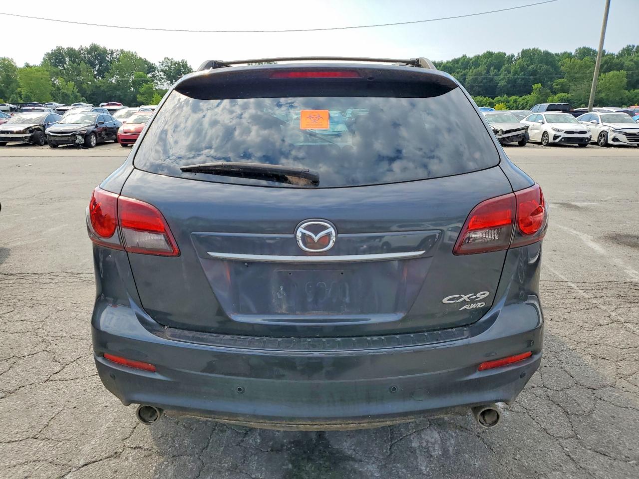 2015 Mazda Cx-9 Grand Touring Gray vin: JM3TB3DA4F0464114