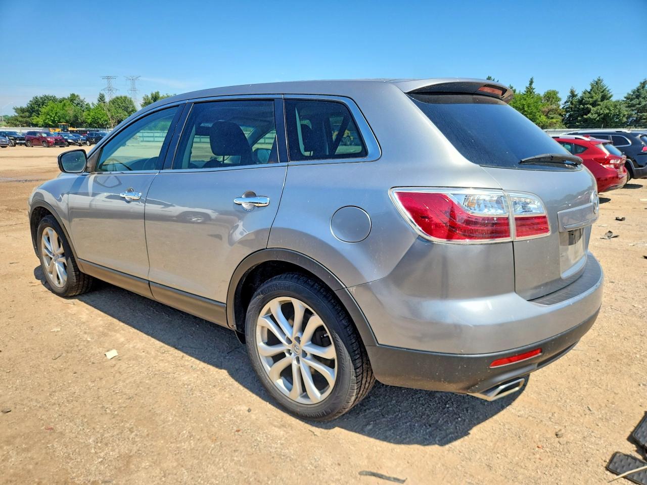 2012 Mazda Cx-9 Silver vin: JM3TB3DA5C0356158