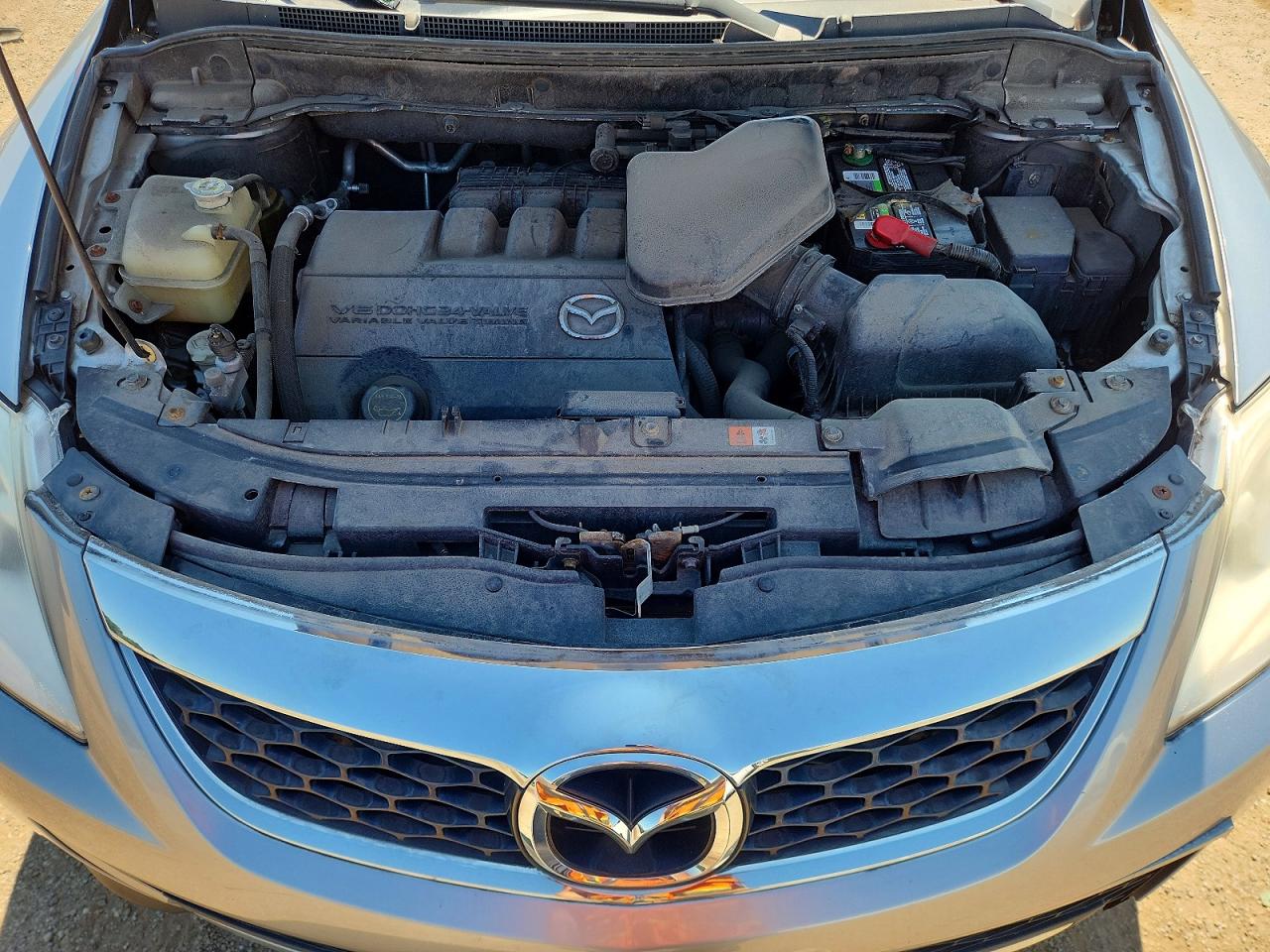 2012 Mazda Cx-9 Silver vin: JM3TB3DA5C0356158
