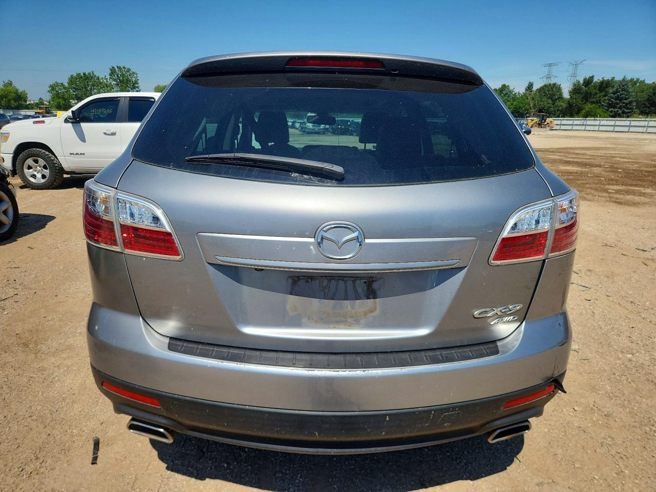2012 Mazda Cx-9 Silver vin: JM3TB3DA5C0356158