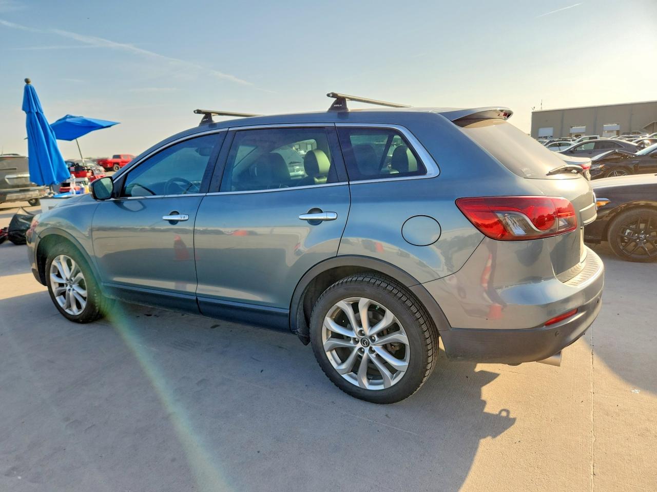 2013 Mazda Cx-9 Grand Touring Silver vin: JM3TB3DA5D0404839