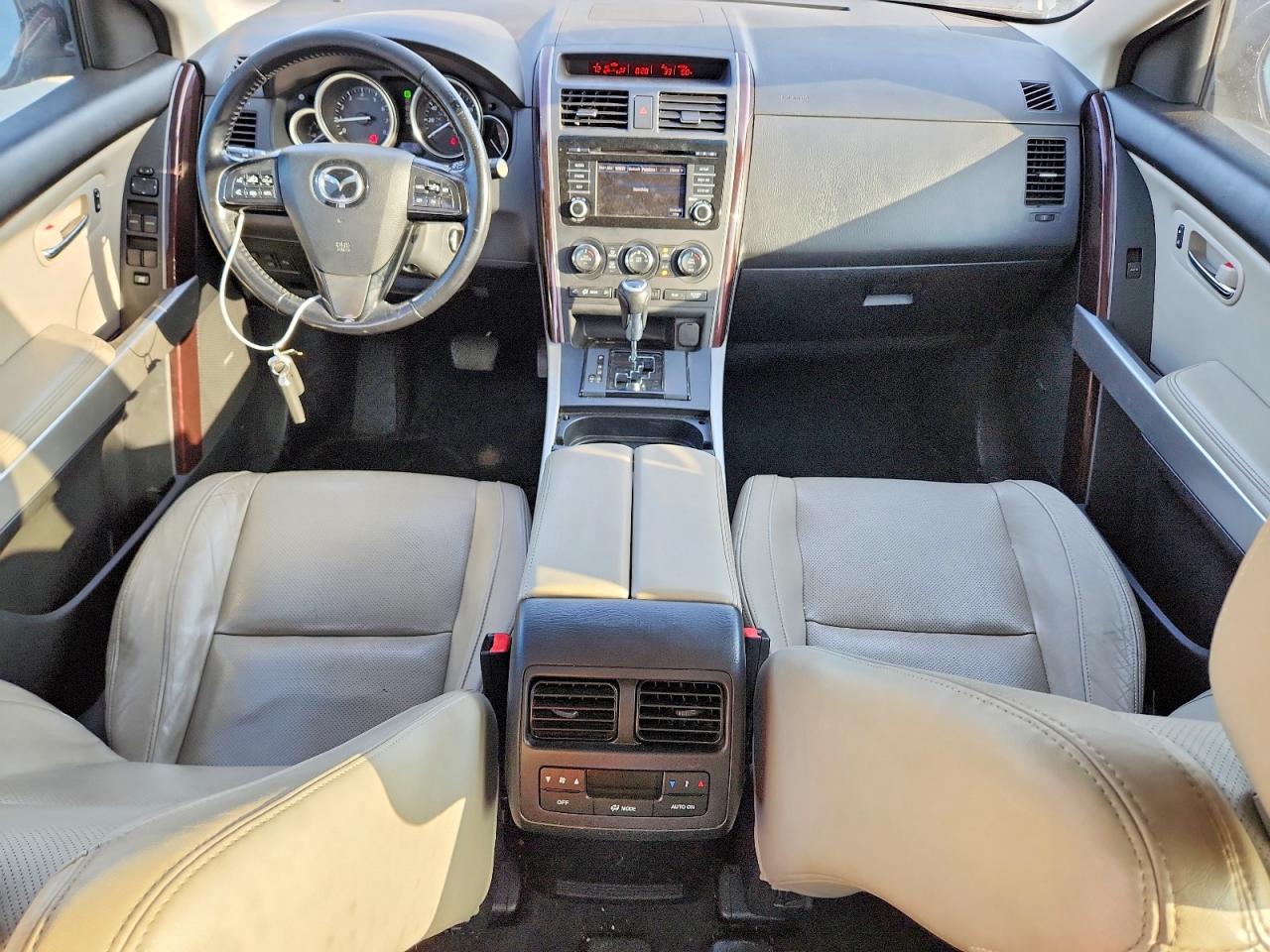 2013 Mazda Cx-9 Grand Touring Silver vin: JM3TB3DA5D0404839