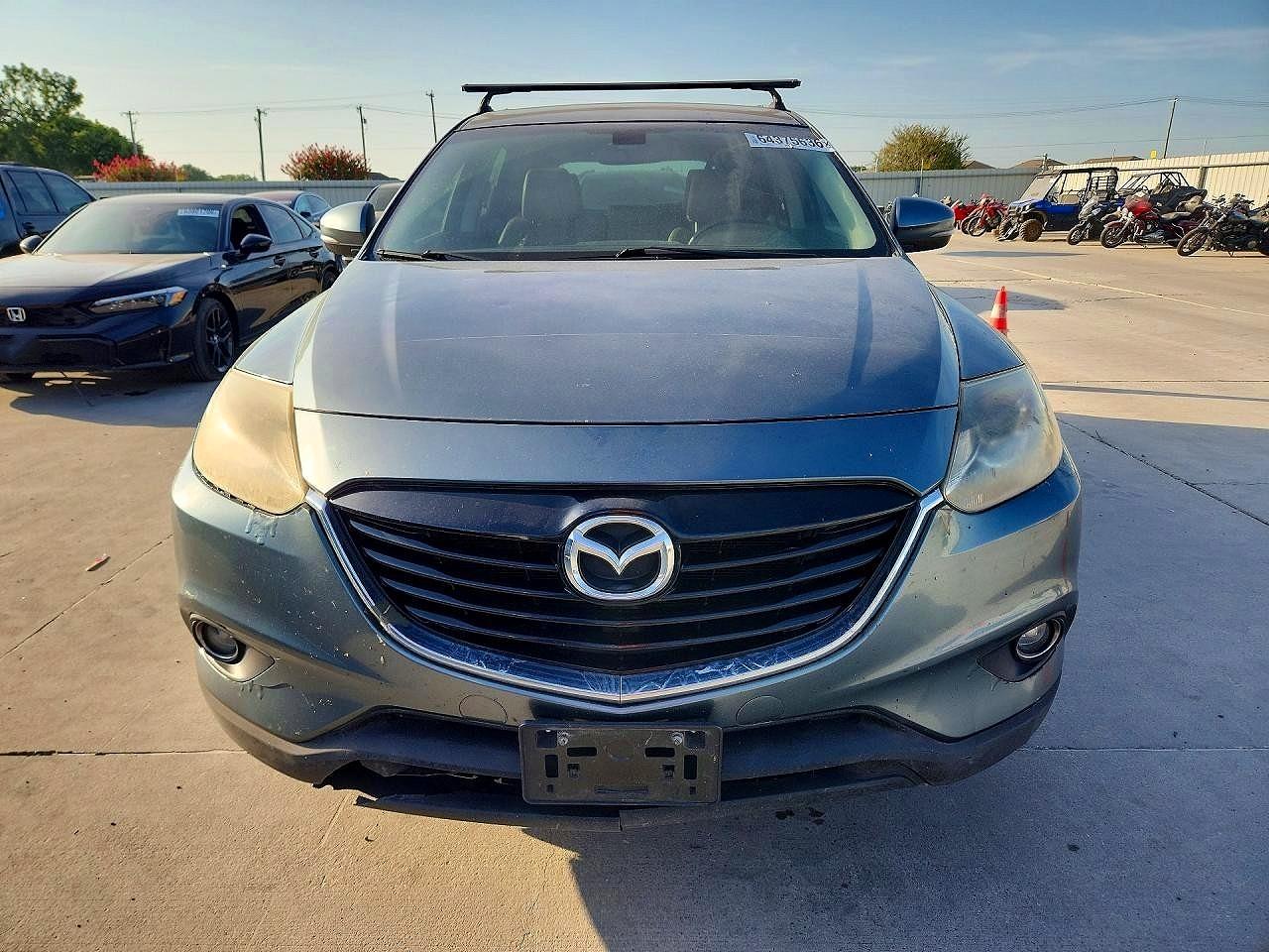2013 Mazda Cx-9 Grand Touring Silver vin: JM3TB3DA5D0404839