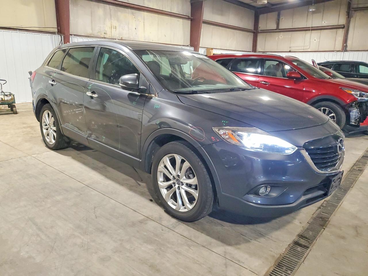 2013 Mazda Cx-9 Grand Touring Black vin: JM3TB3DA5D0423715
