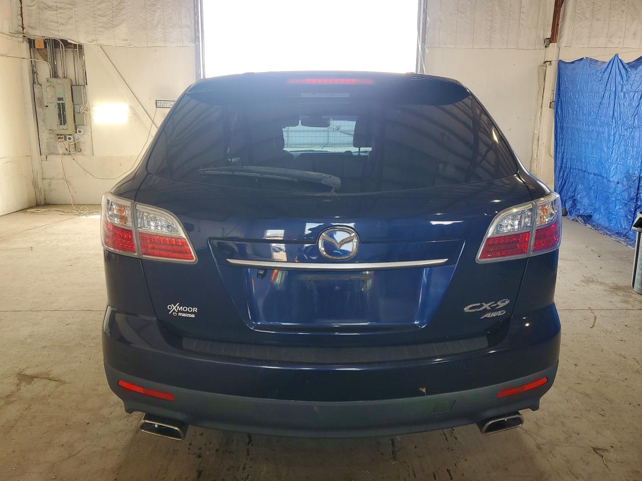 2012 Mazda Cx-9 Blue vin: JM3TB3DA6C0347551
