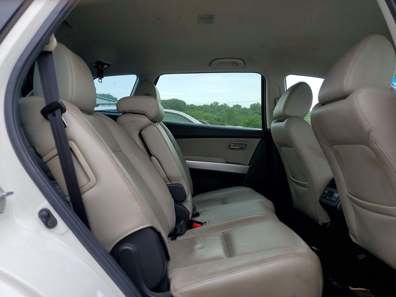 2014 Mazda Cx-9 Grand Touring White vin: JM3TB3DA6E0437205