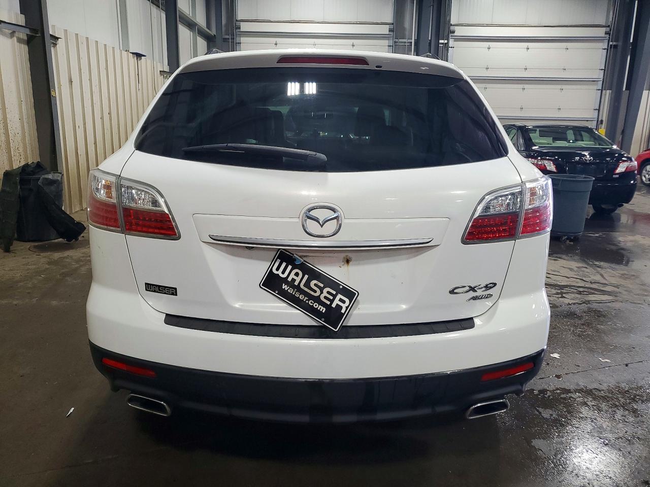 2011 Mazda Cx-9 White vin: JM3TB3DA7B0312290