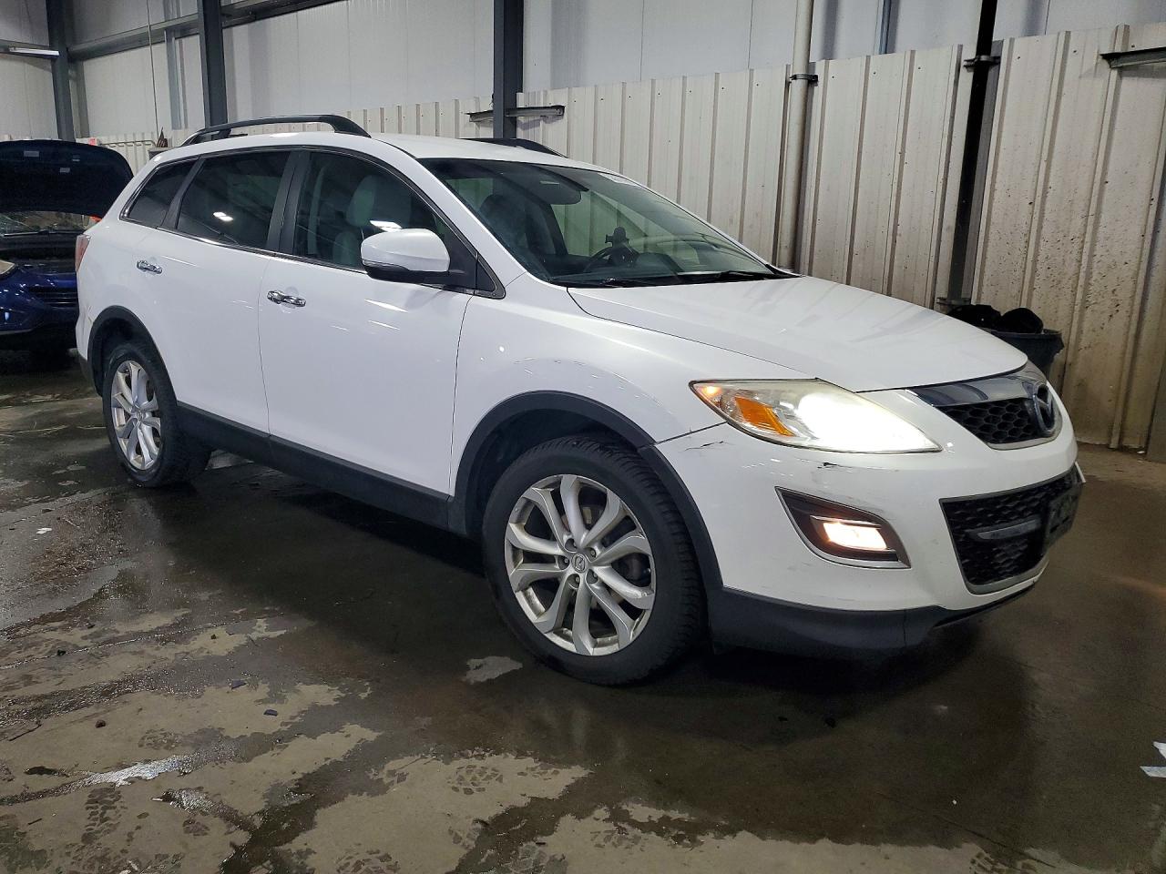2011 Mazda Cx-9 White vin: JM3TB3DA7B0312290