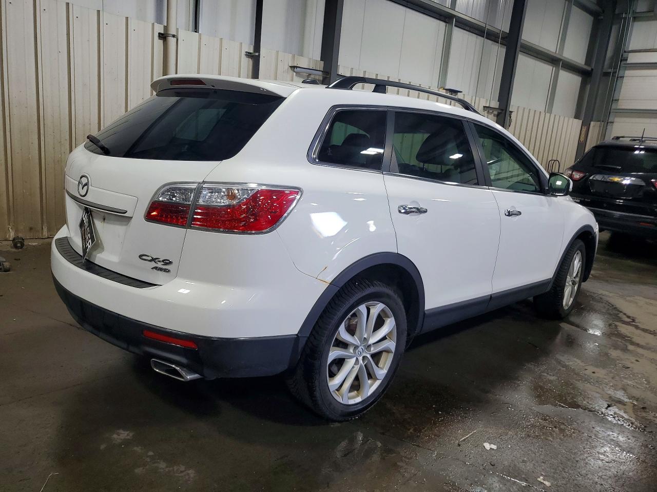 2011 Mazda Cx-9 White vin: JM3TB3DA7B0312290