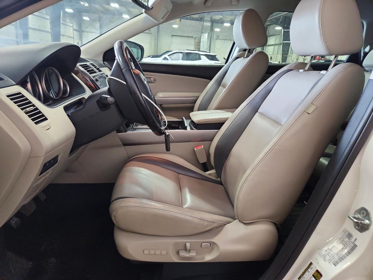 2011 Mazda Cx-9 White vin: JM3TB3DA7B0312290