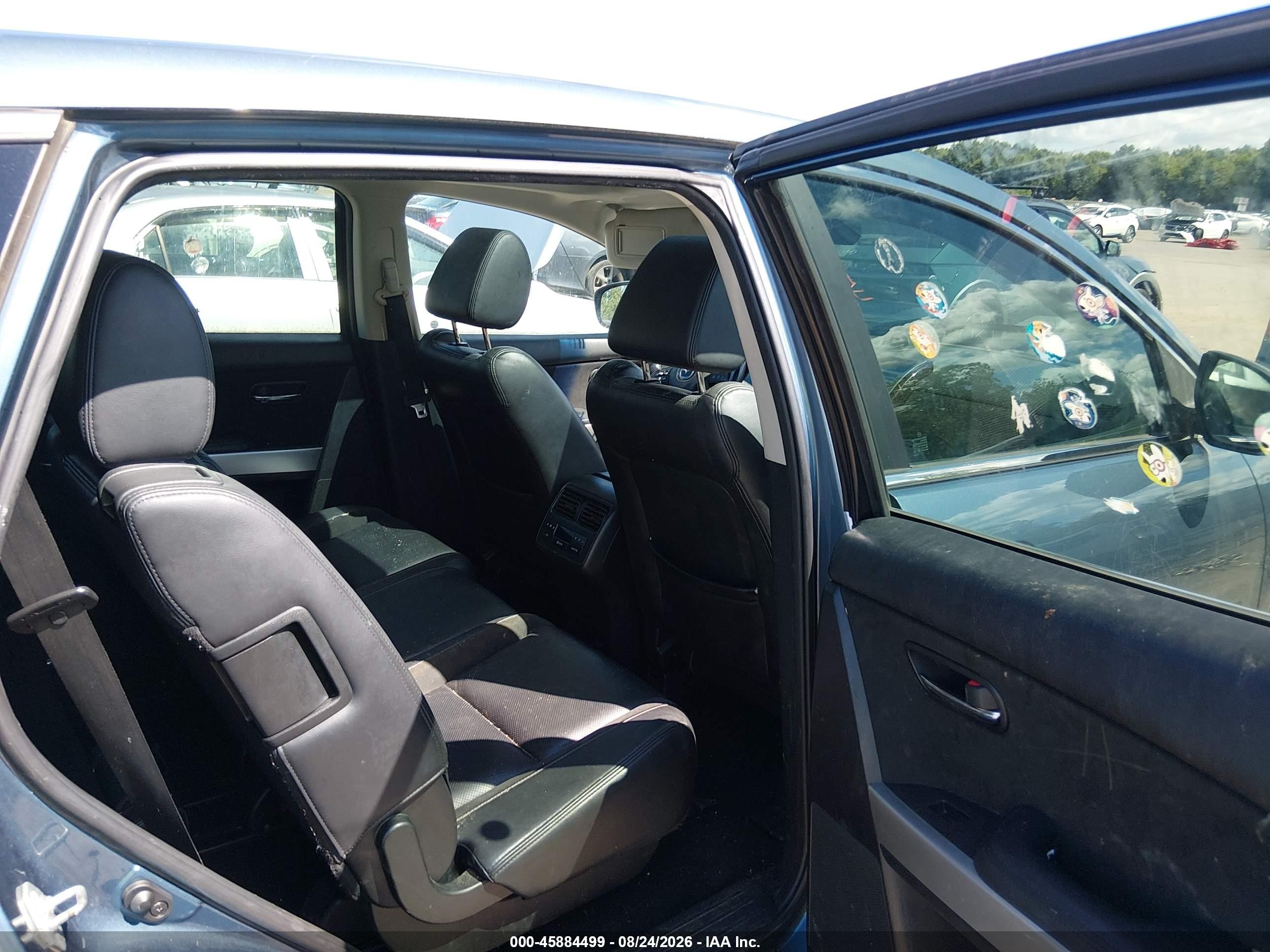 2014 Mazda Cx-9 Grand Touring Blue vin: JM3TB3DA7E0446530