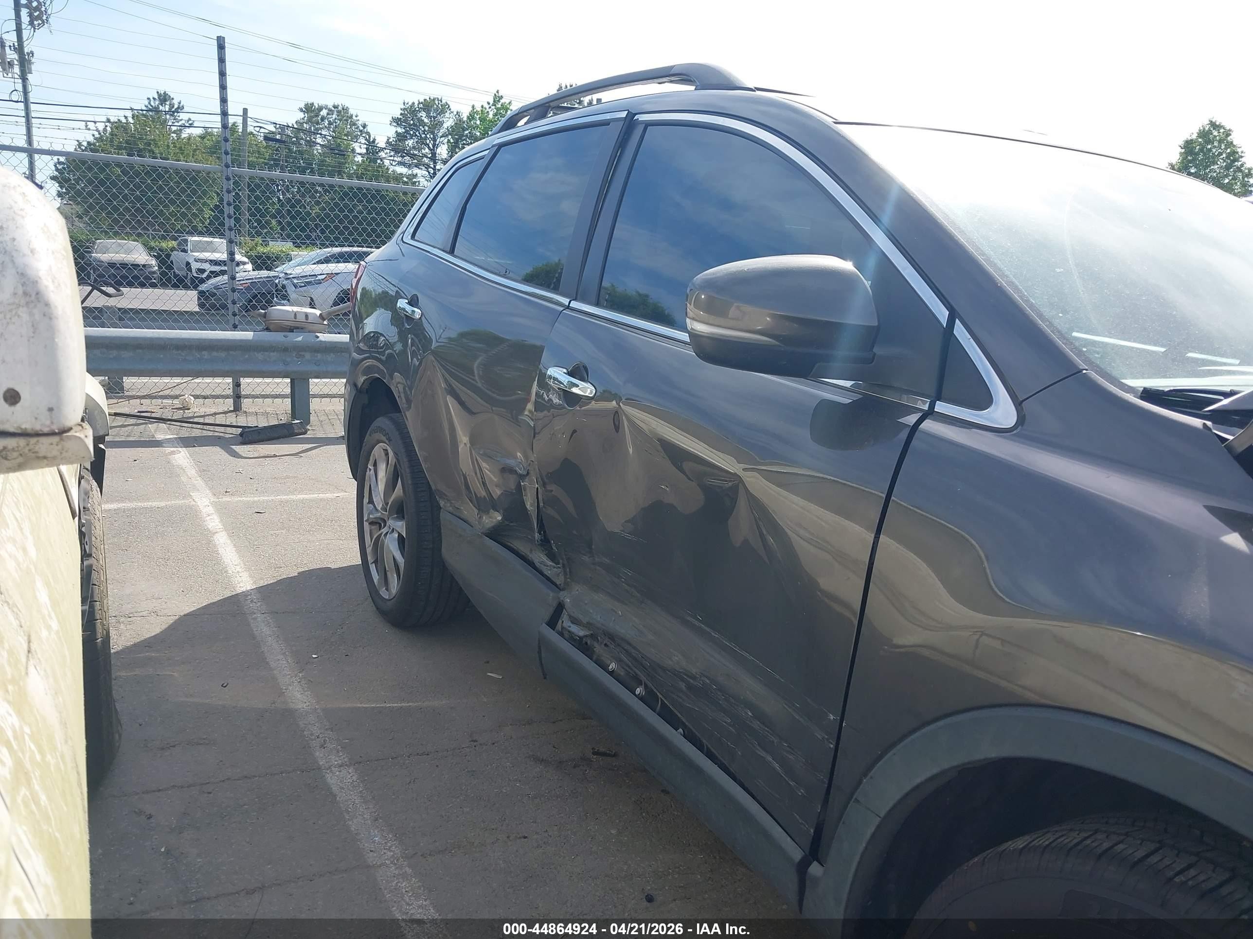 2015 Mazda Cx-9 Grand Touring Dark Brown vin: JM3TB3DA7F0449297