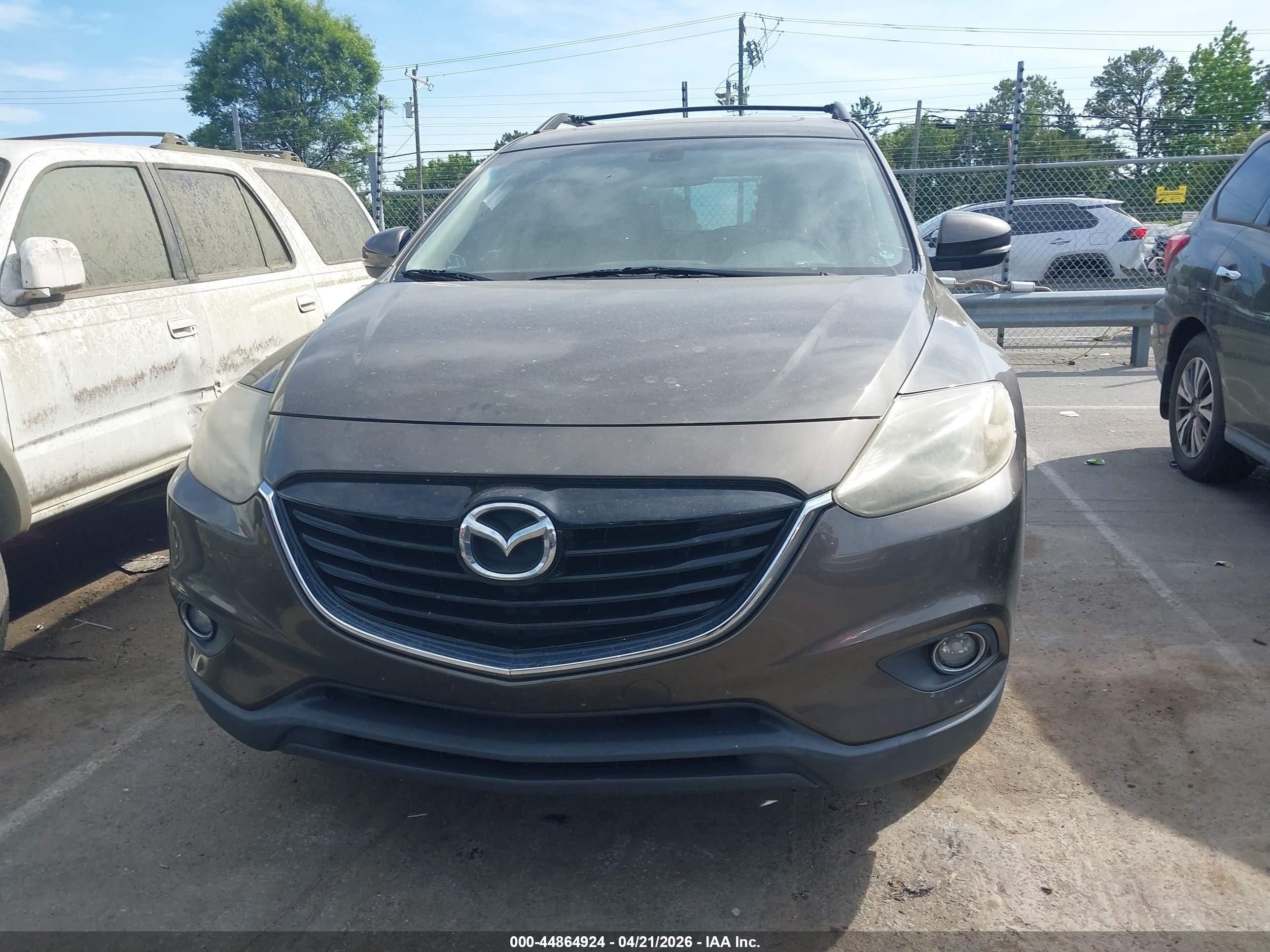 2015 Mazda Cx-9 Grand Touring Dark Brown vin: JM3TB3DA7F0449297