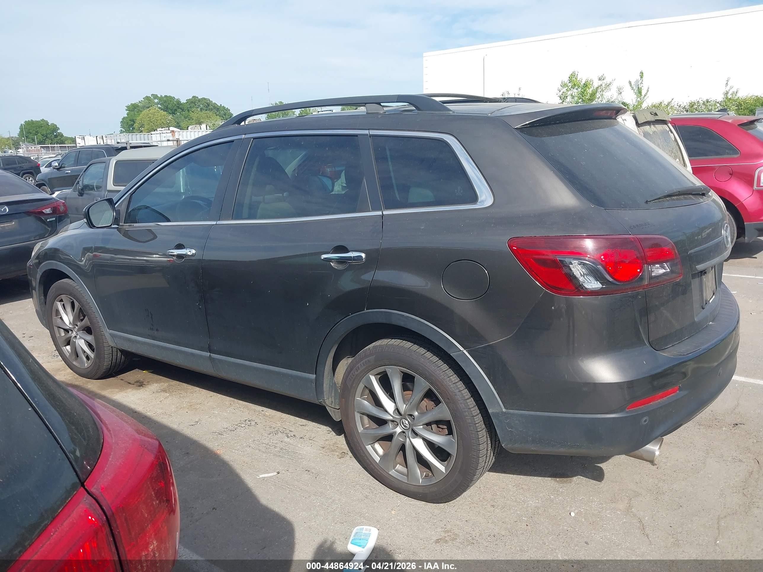 2015 Mazda Cx-9 Grand Touring Dark Brown vin: JM3TB3DA7F0449297