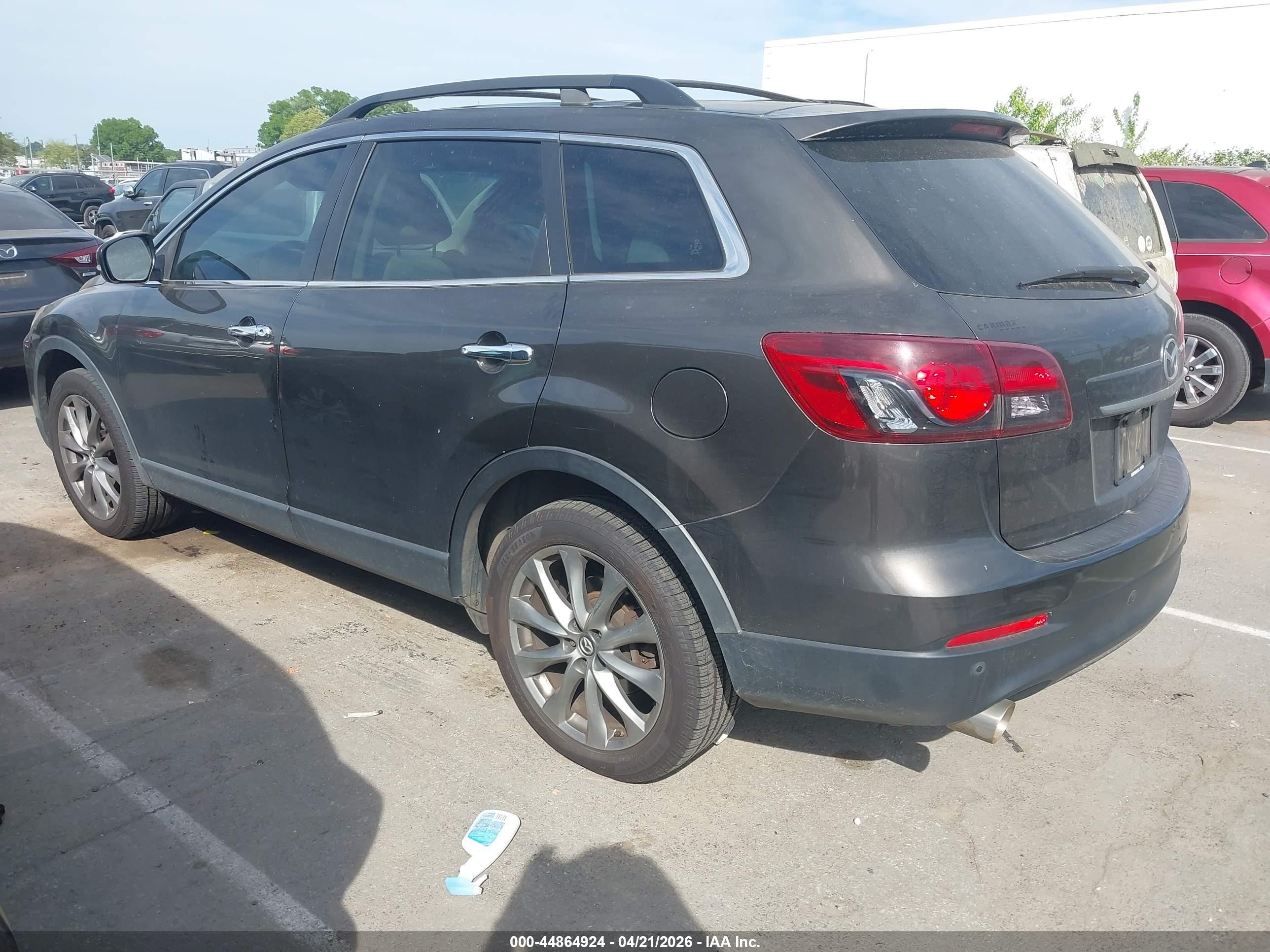 2015 Mazda Cx-9 Grand Touring Dark Brown vin: JM3TB3DA7F0449297