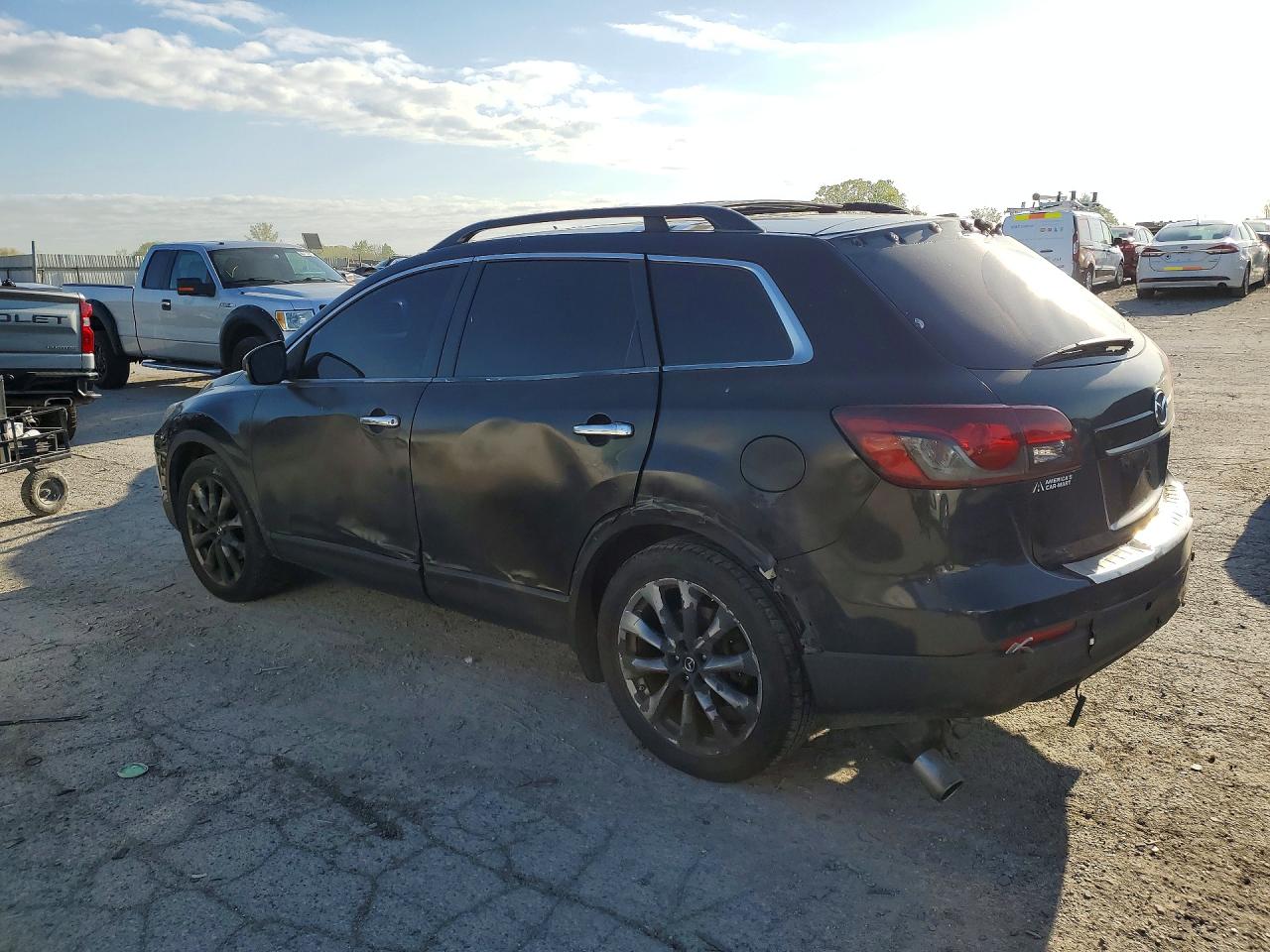 2015 Mazda Cx-9 Grand Touring Черный vin: JM3TB3DA7F0449722