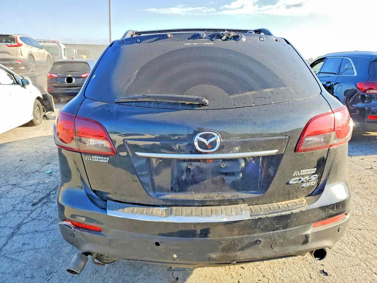 2015 Mazda Cx-9 Grand Touring Черный vin: JM3TB3DA7F0449722