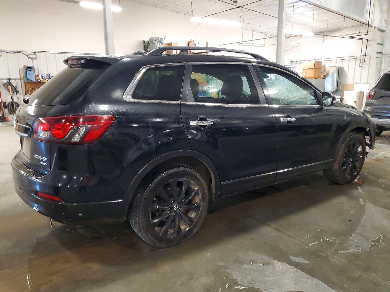 2015 Mazda Cx-9 Grand Touring Black vin: JM3TB3DA7F0463233