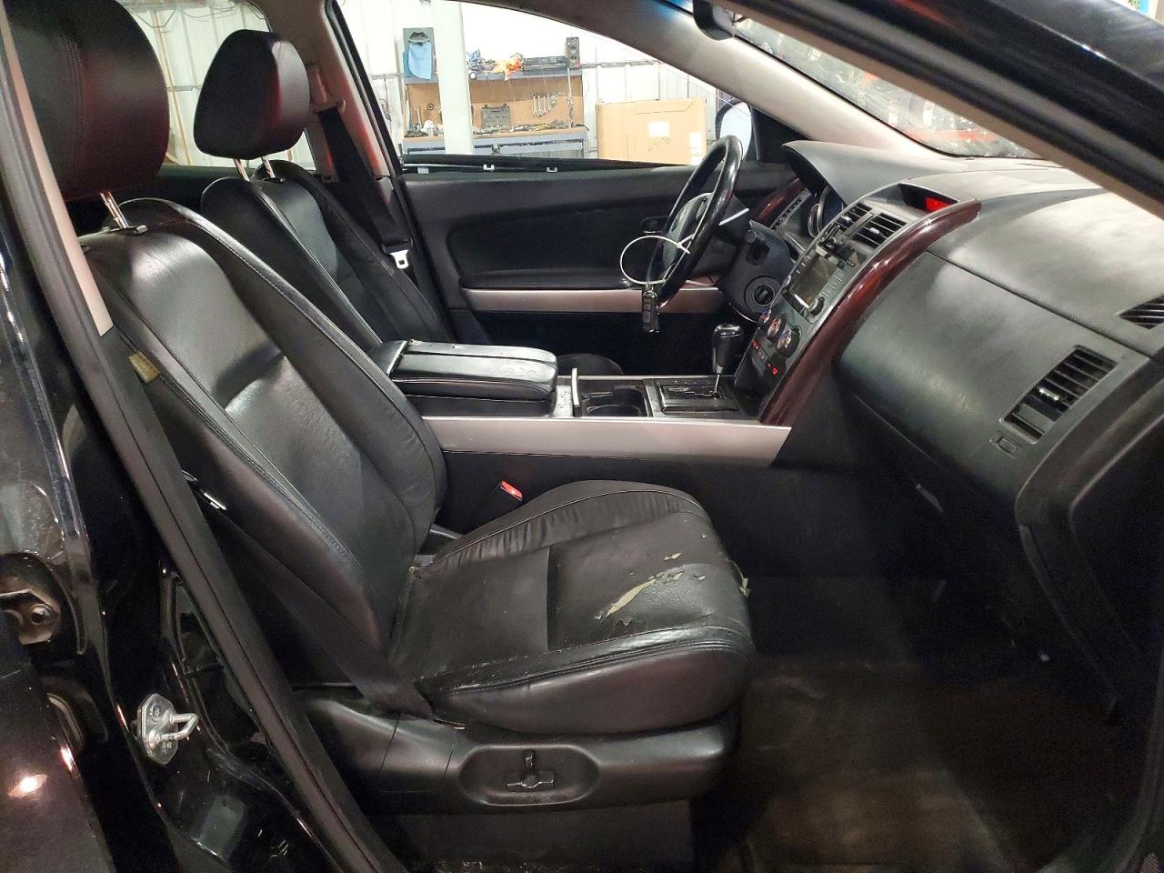 2015 Mazda Cx-9 Grand Touring Black vin: JM3TB3DA7F0463233