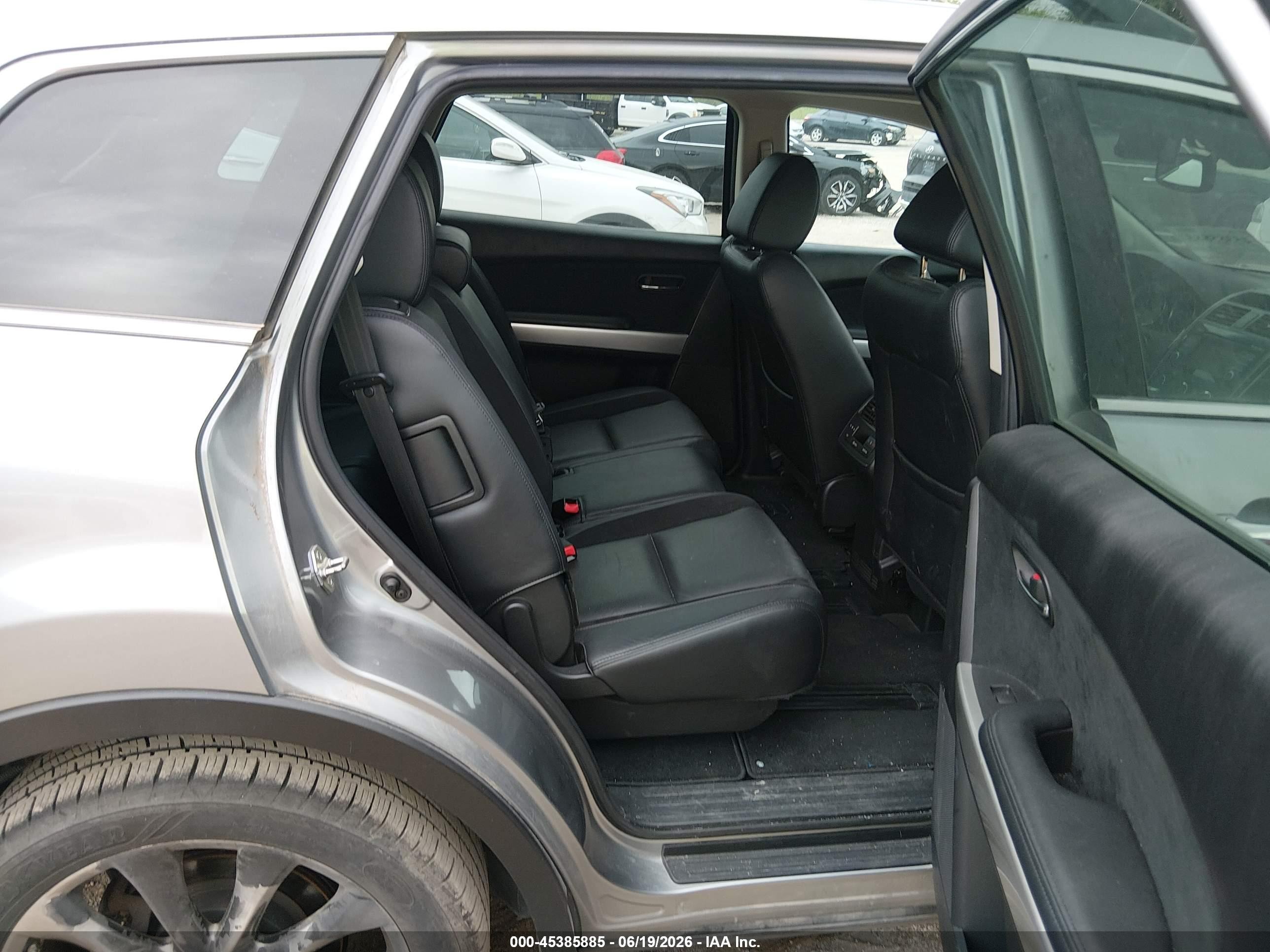 2015 Mazda Cx-9 Grand Touring Silver vin: JM3TB3DA7F0467766