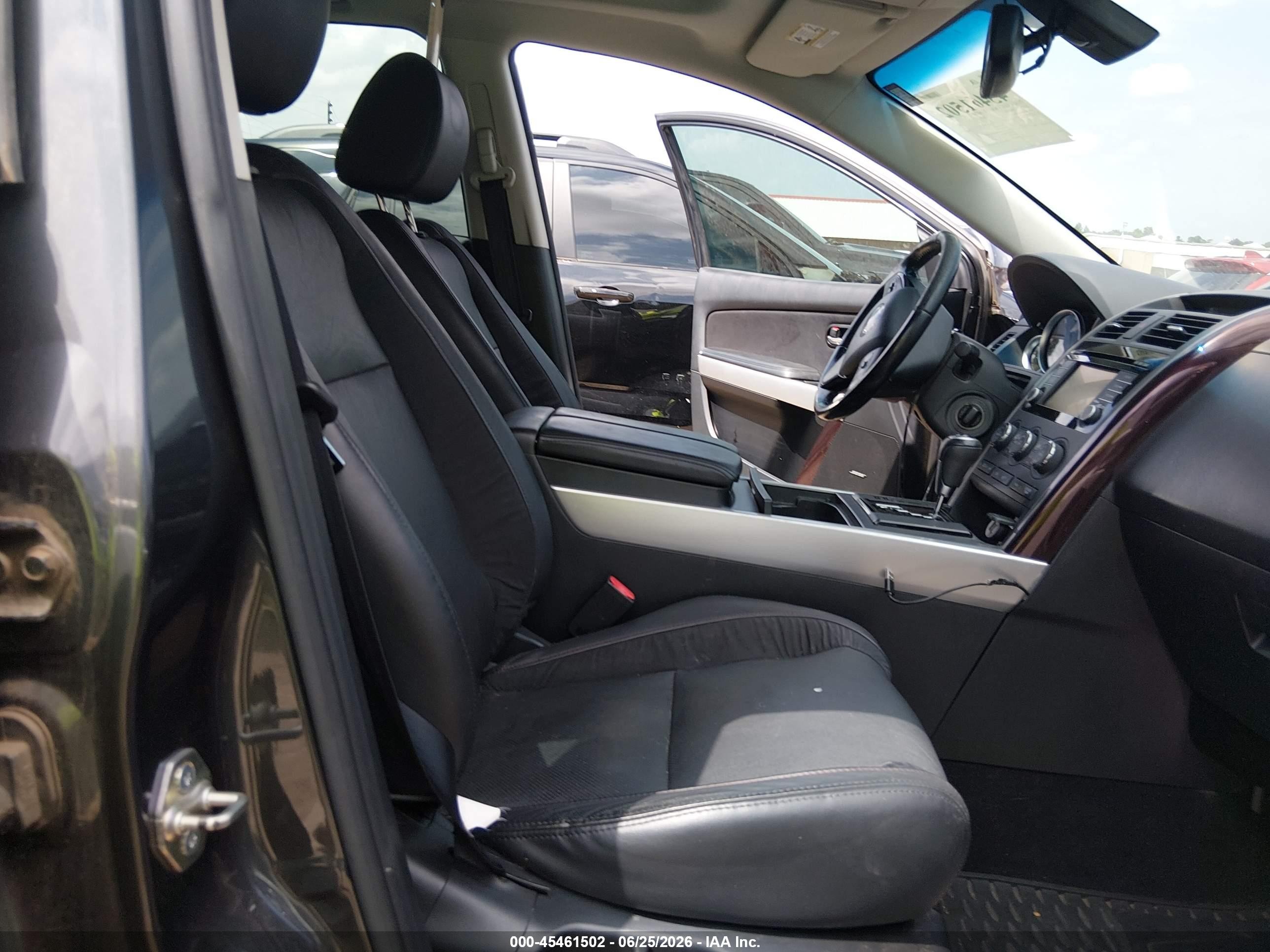 2015 Mazda Cx-9 Grand Touring Gray vin: JM3TB3DA7F0469453