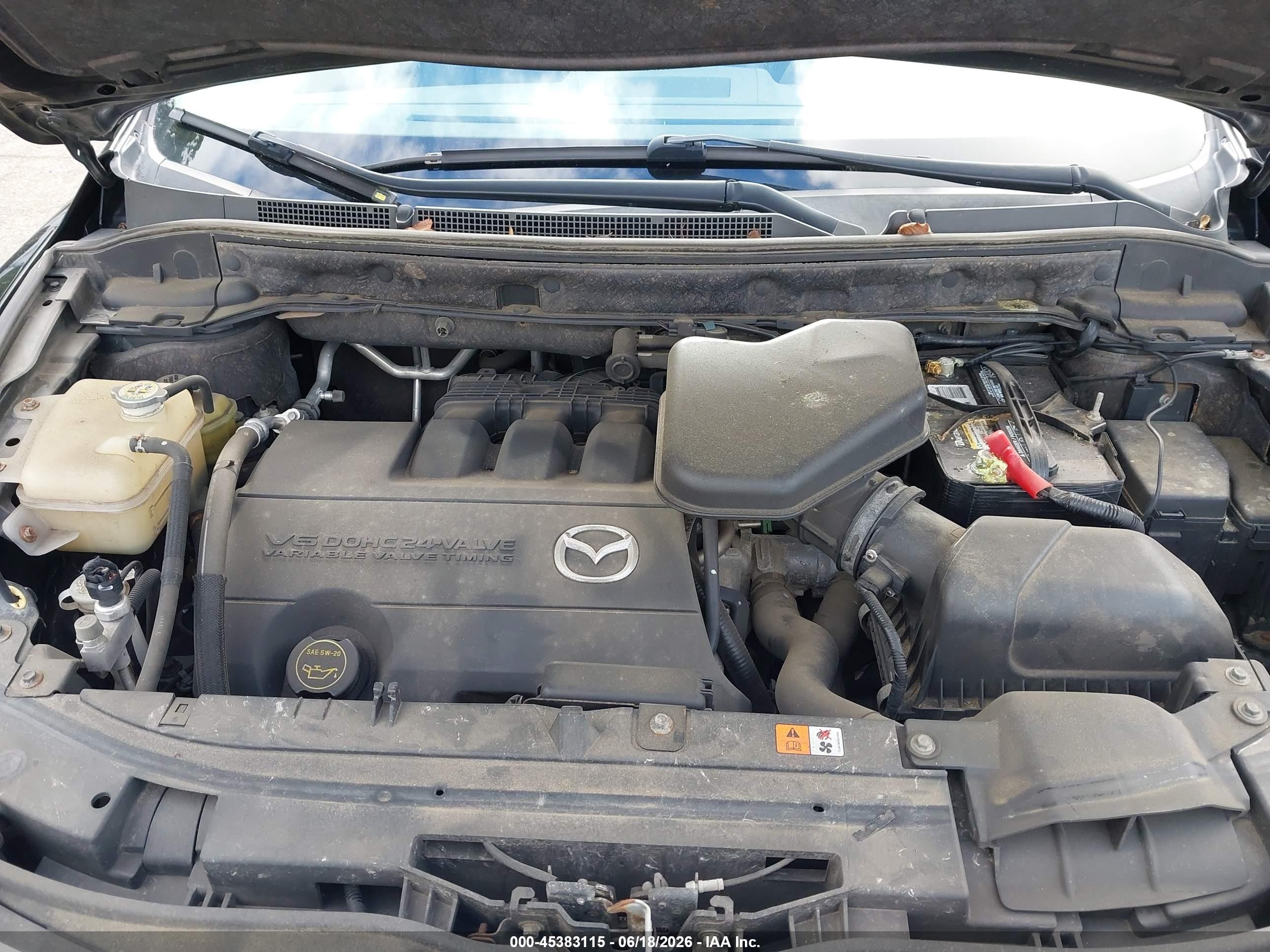2011 Mazda Cx-9 Grand Touring Черный vin: JM3TB3DA8B0319779