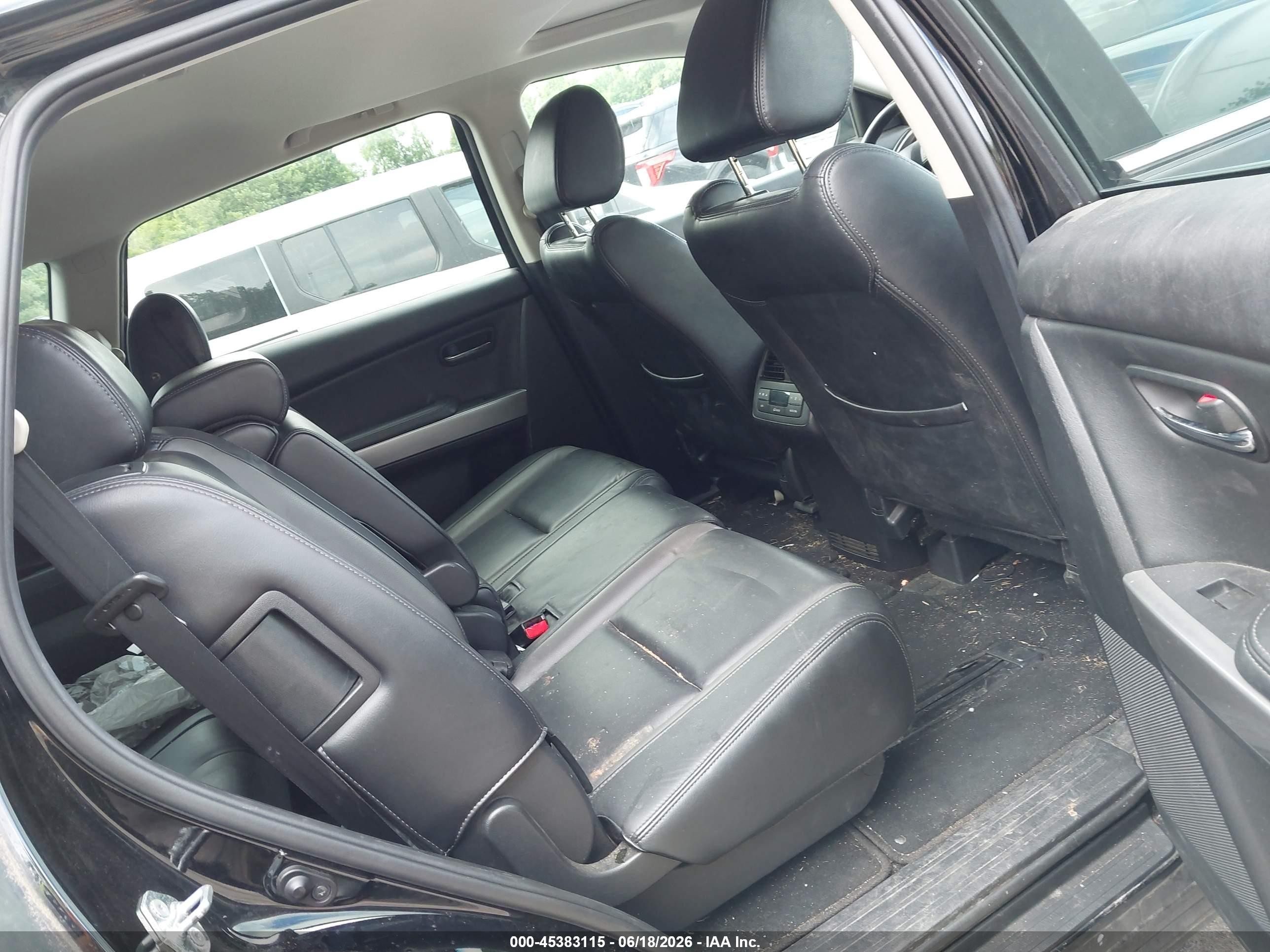 2011 Mazda Cx-9 Grand Touring Черный vin: JM3TB3DA8B0319779