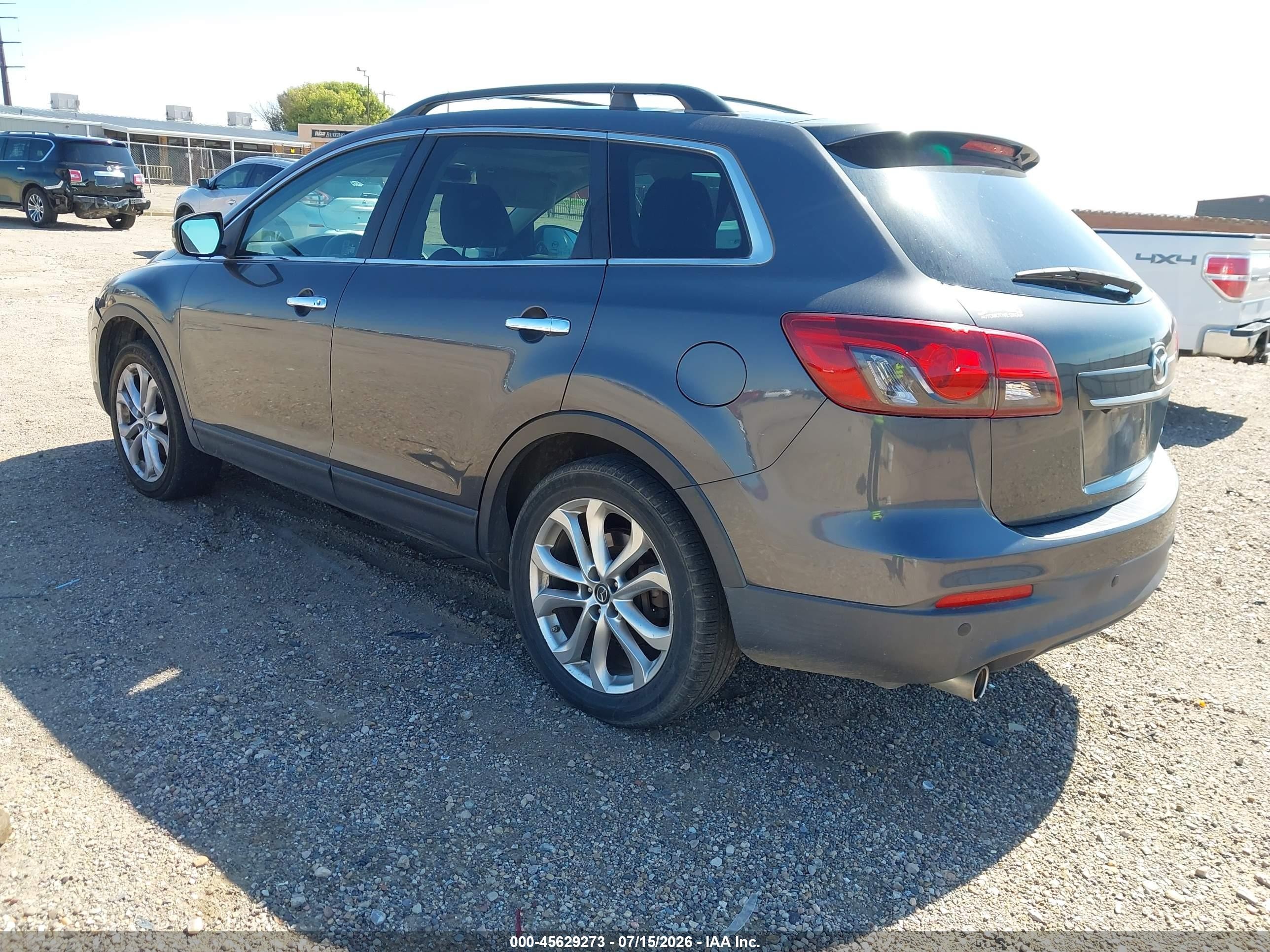 2013 Mazda Cx-9 Grand Touring Серый vin: JM3TB3DA8D0404043