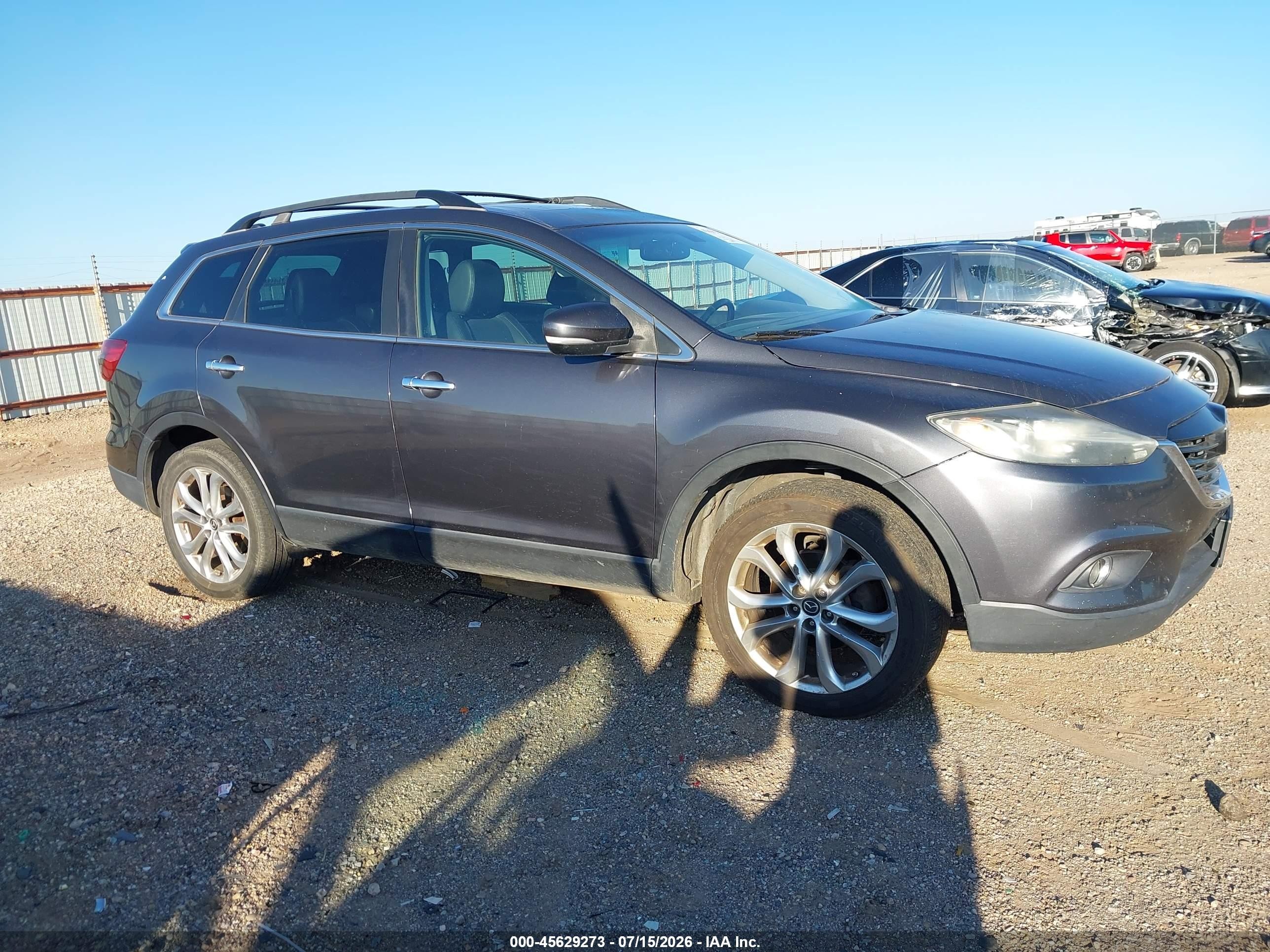 2013 Mazda Cx-9 Grand Touring Серый vin: JM3TB3DA8D0404043
