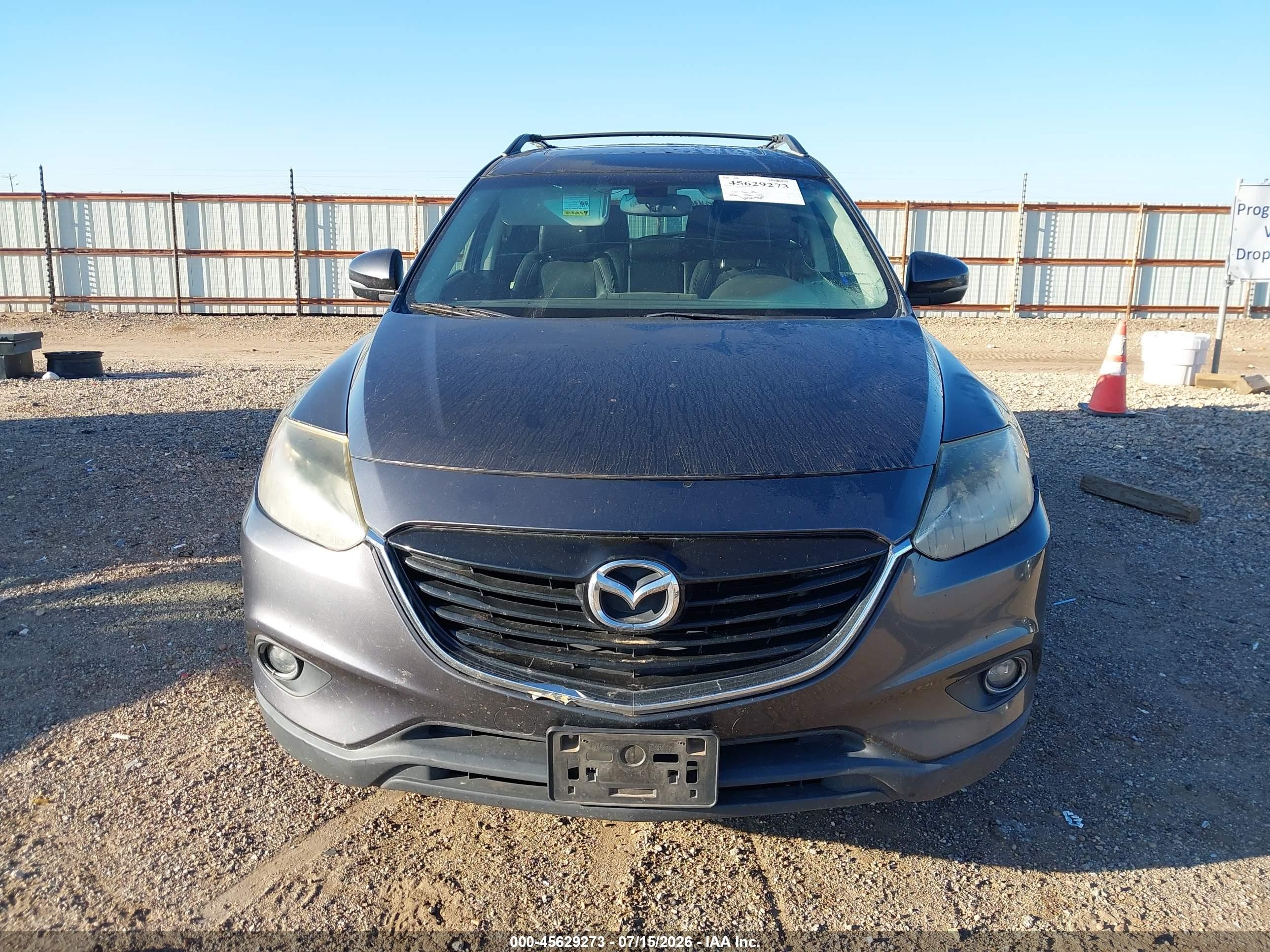 2013 Mazda Cx-9 Grand Touring Серый vin: JM3TB3DA8D0404043