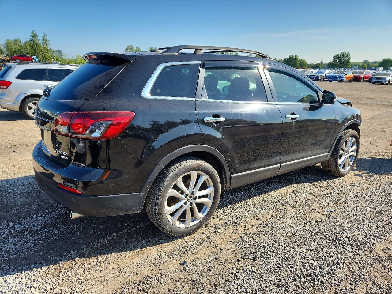 2013 Mazda Cx-9 Grand Touring Black vin: JM3TB3DA8D0409632