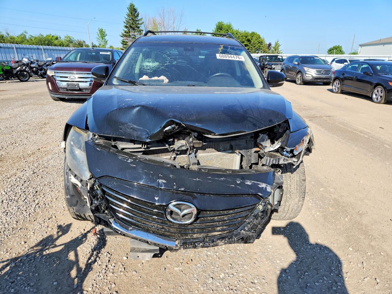 2013 Mazda Cx-9 Grand Touring Black vin: JM3TB3DA8D0409632