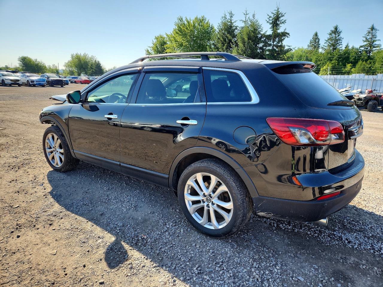 2013 Mazda Cx-9 Grand Touring Black vin: JM3TB3DA8D0409632
