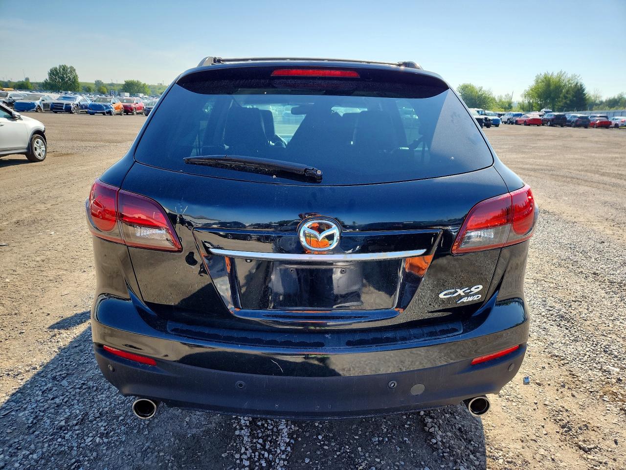 2013 Mazda Cx-9 Grand Touring Black vin: JM3TB3DA8D0409632