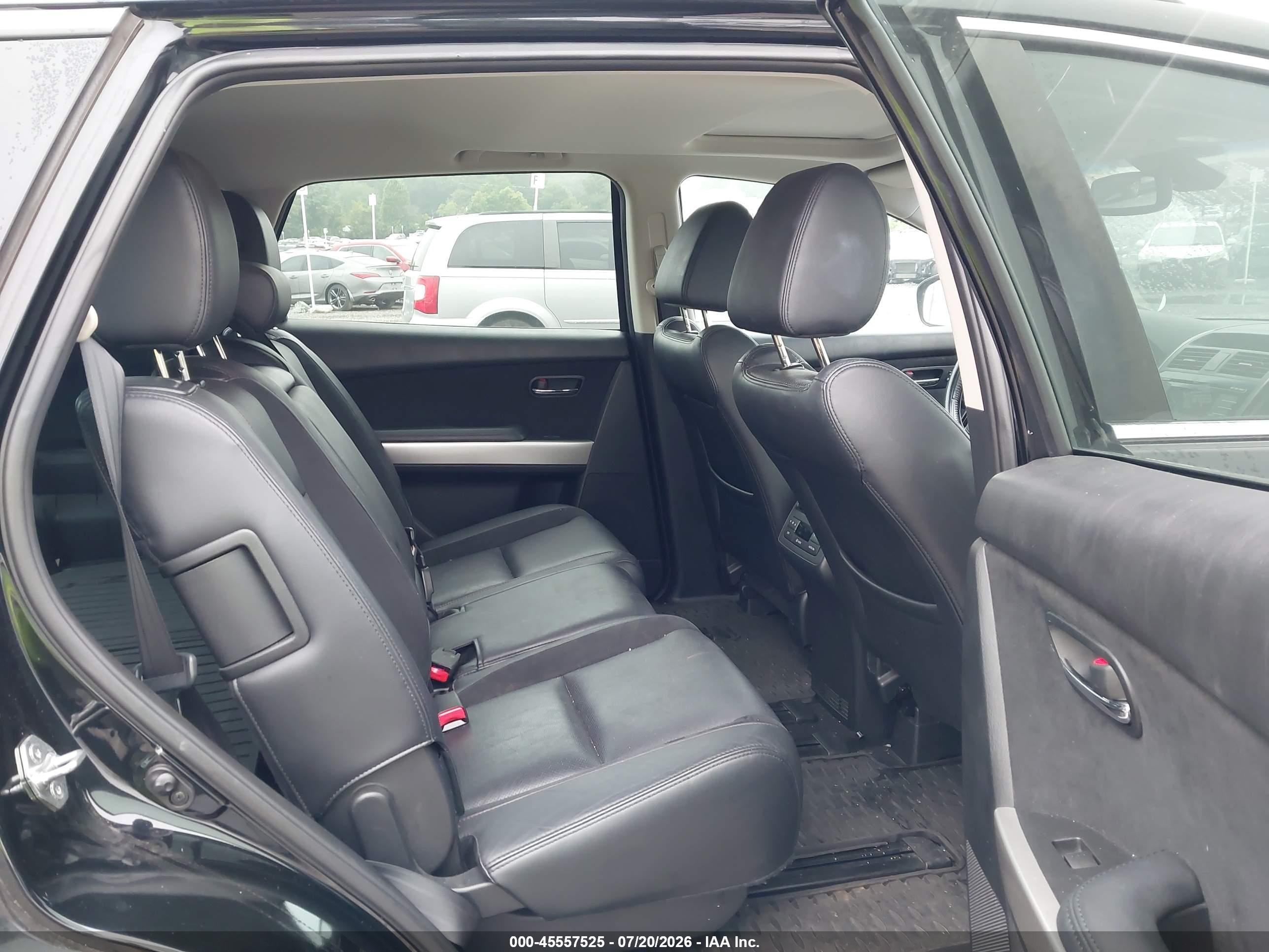 2015 Mazda Cx-9 Grand Touring Black vin: JM3TB3DA8F0447994