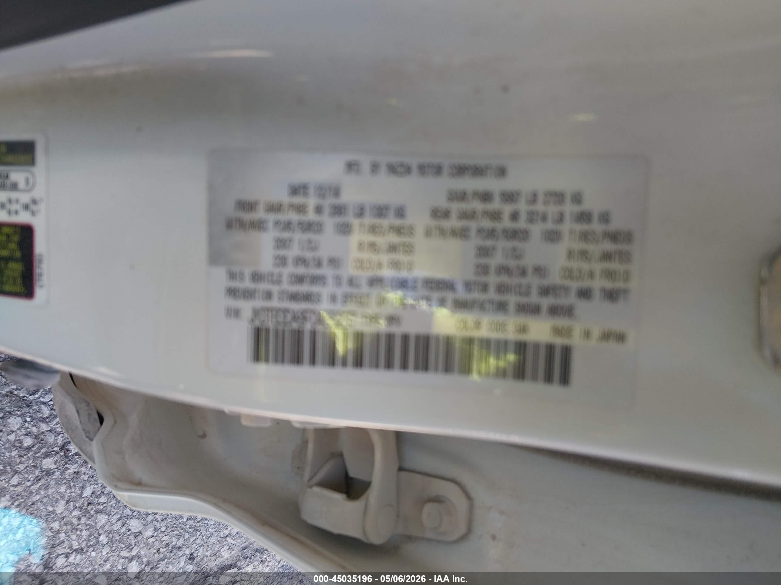 2015 Mazda Cx-9 Grand Touring White vin: JM3TB3DA8F0455237