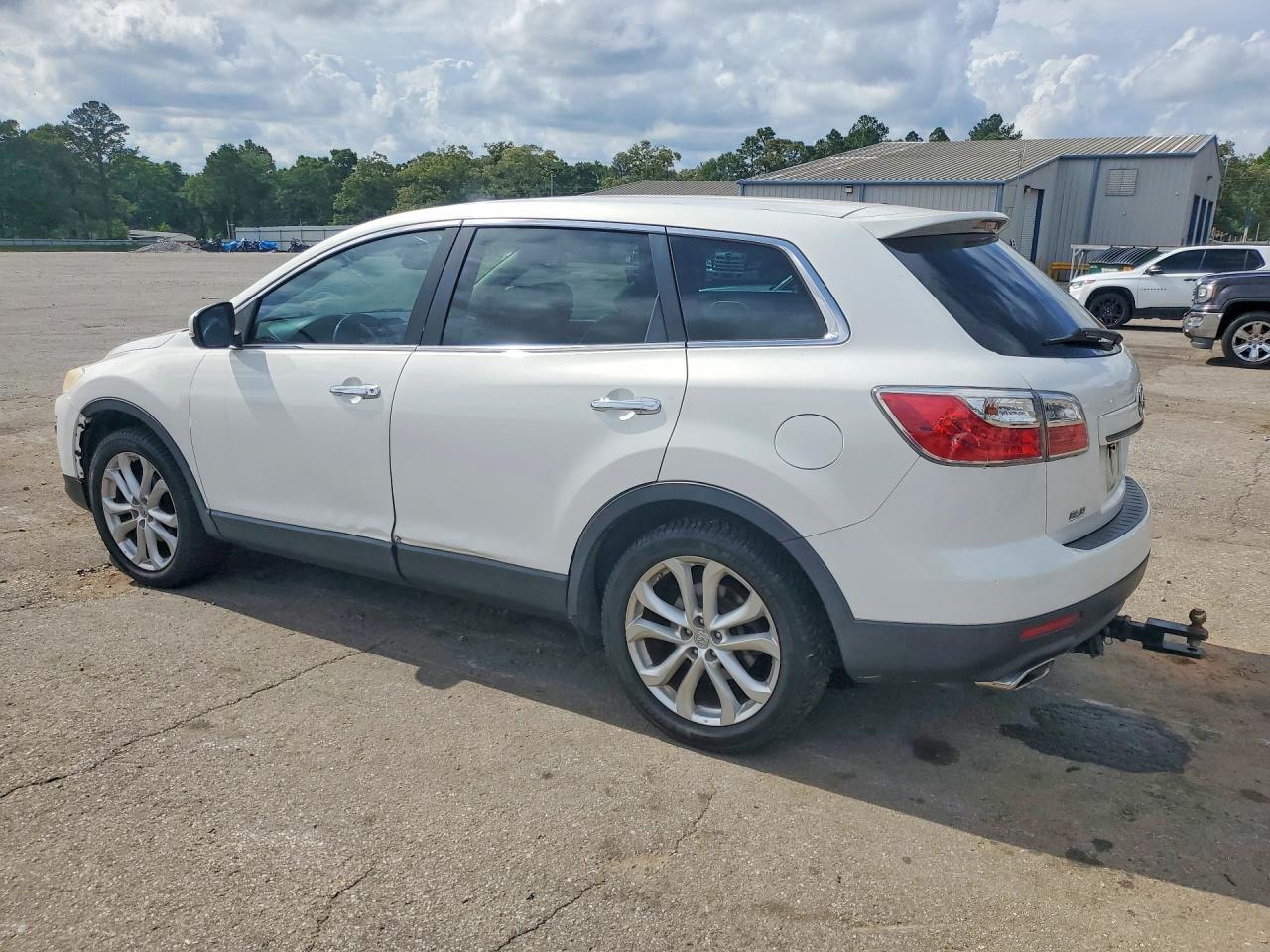 2012 Mazda Cx-9 White vin: JM3TB3DA9C0365459