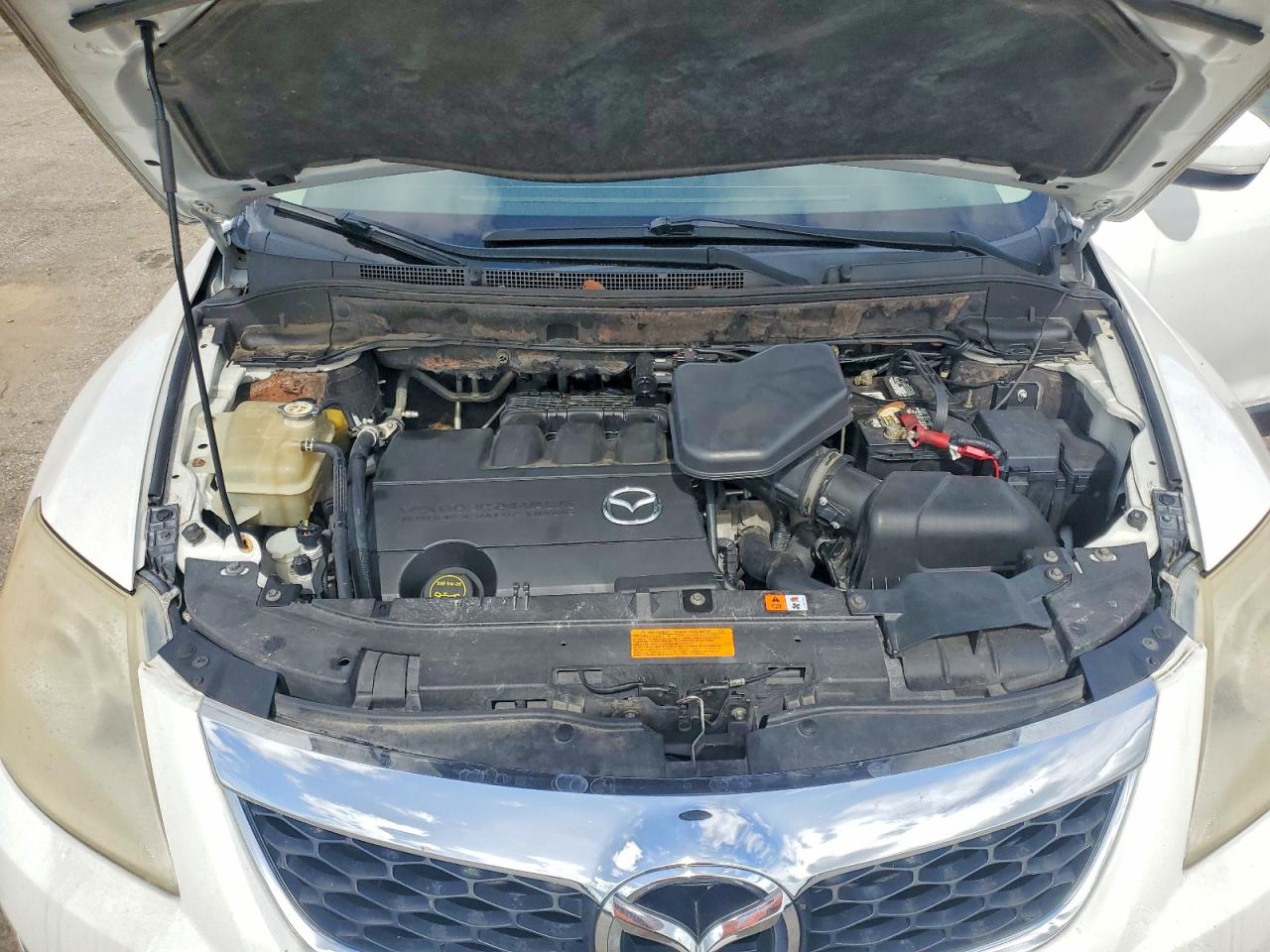2012 Mazda Cx-9 White vin: JM3TB3DA9C0365459