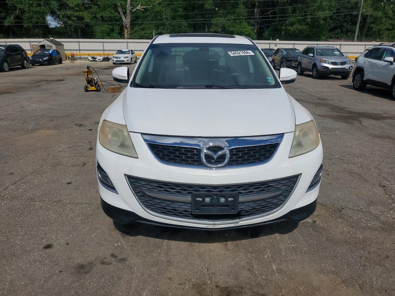 2012 Mazda Cx-9 White vin: JM3TB3DA9C0365459