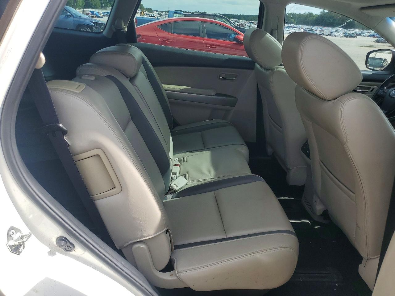 2012 Mazda Cx-9 White vin: JM3TB3DA9C0365459